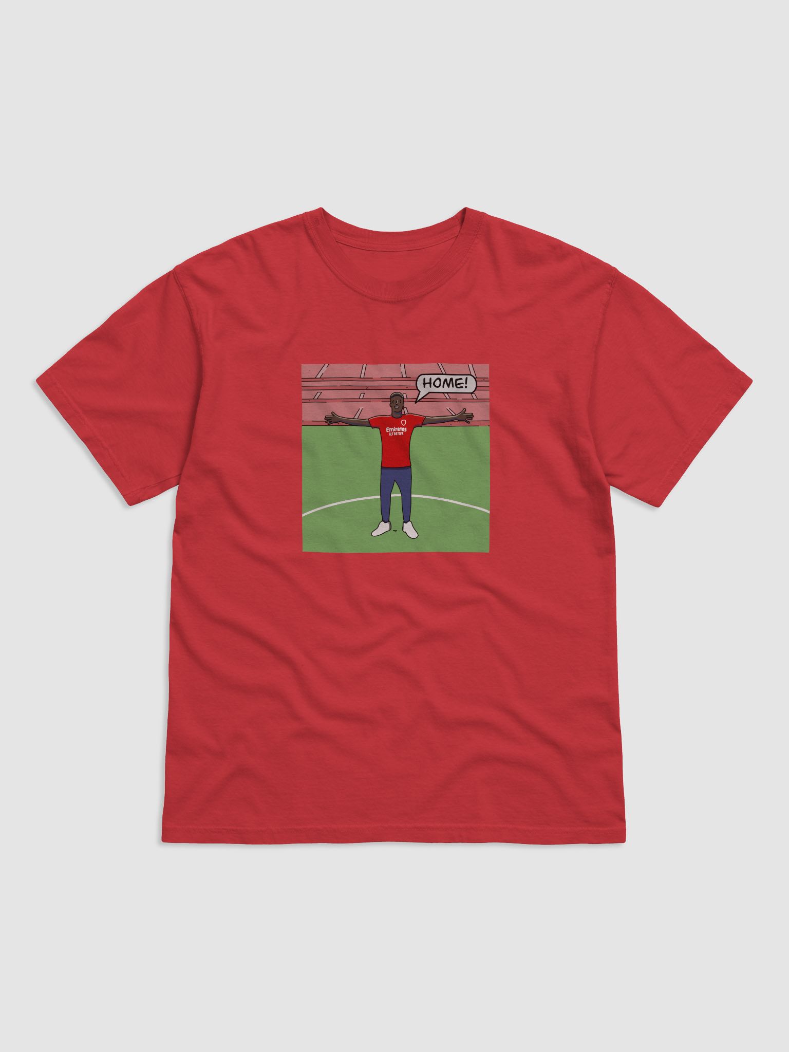 saka-at-home-on-a-shirt-poorly-drawn-arsenal