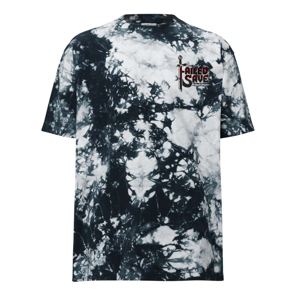 Failed Save Tie Dye Embroidered T-Shirt | PixelCircus