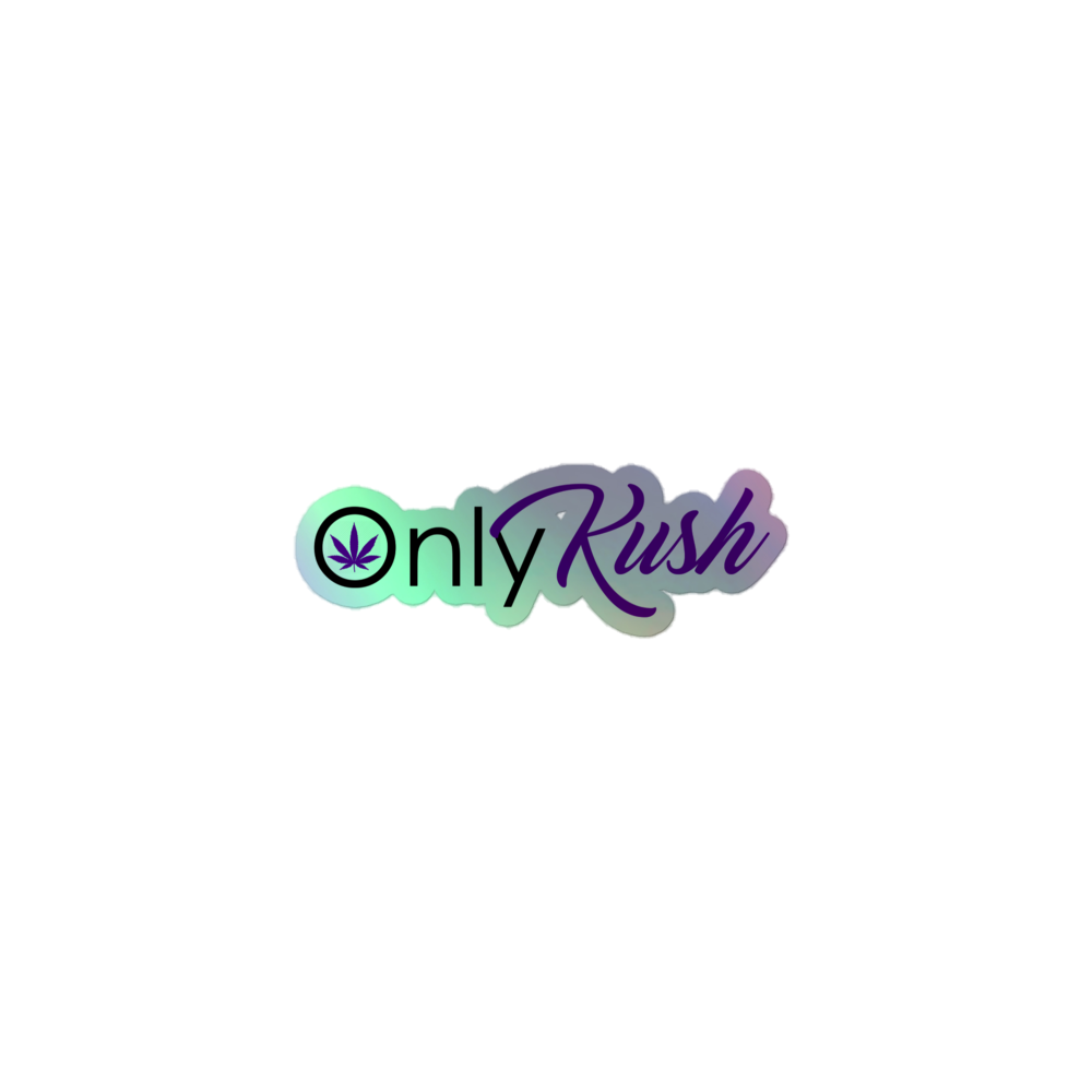 Only Kush Holographic Sticker