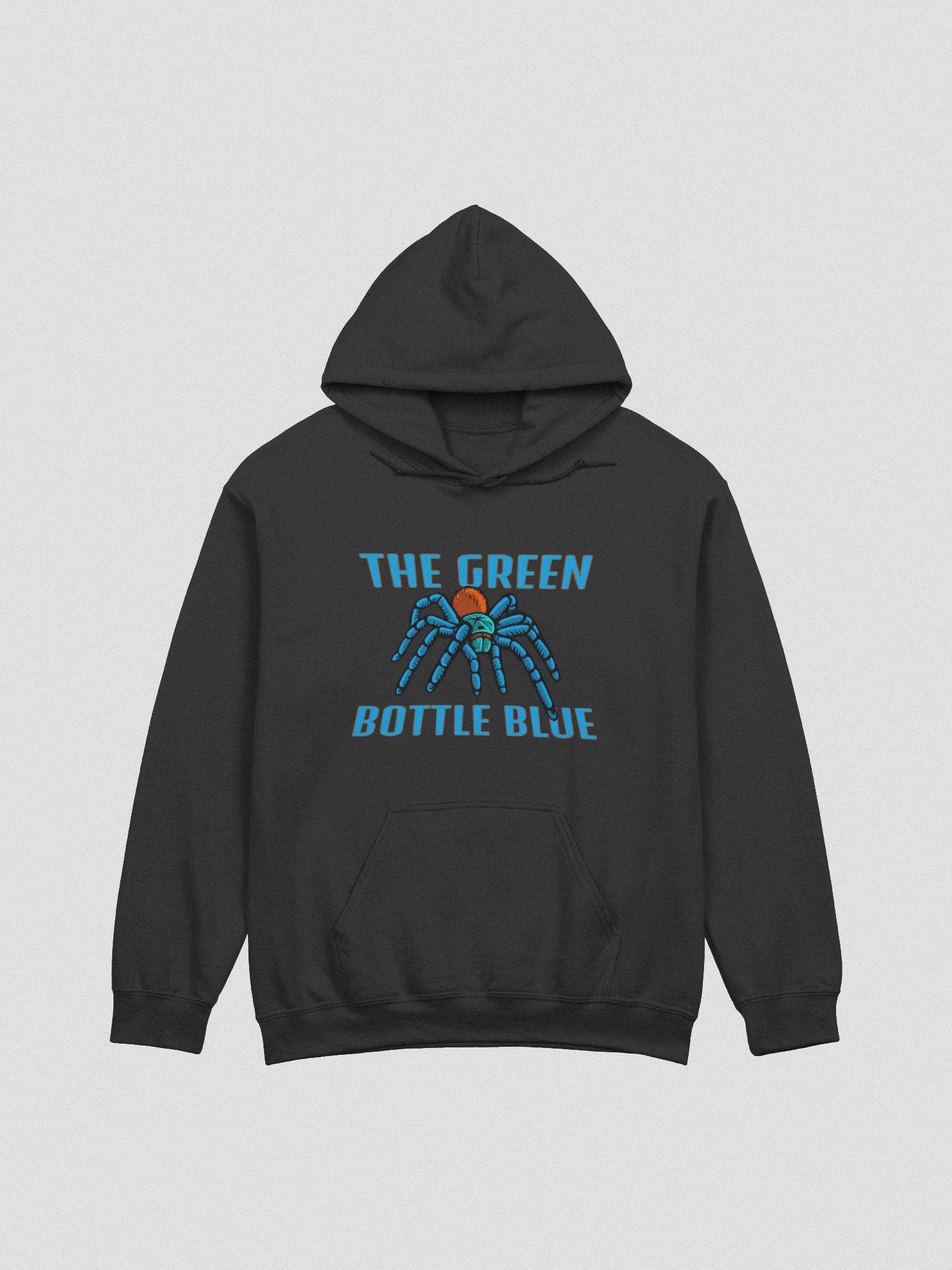 Green Bottle Blue Hoodie