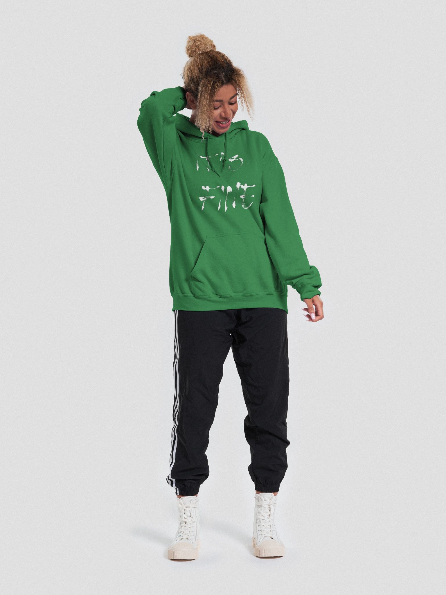 Ivy park discount dark green hoodie