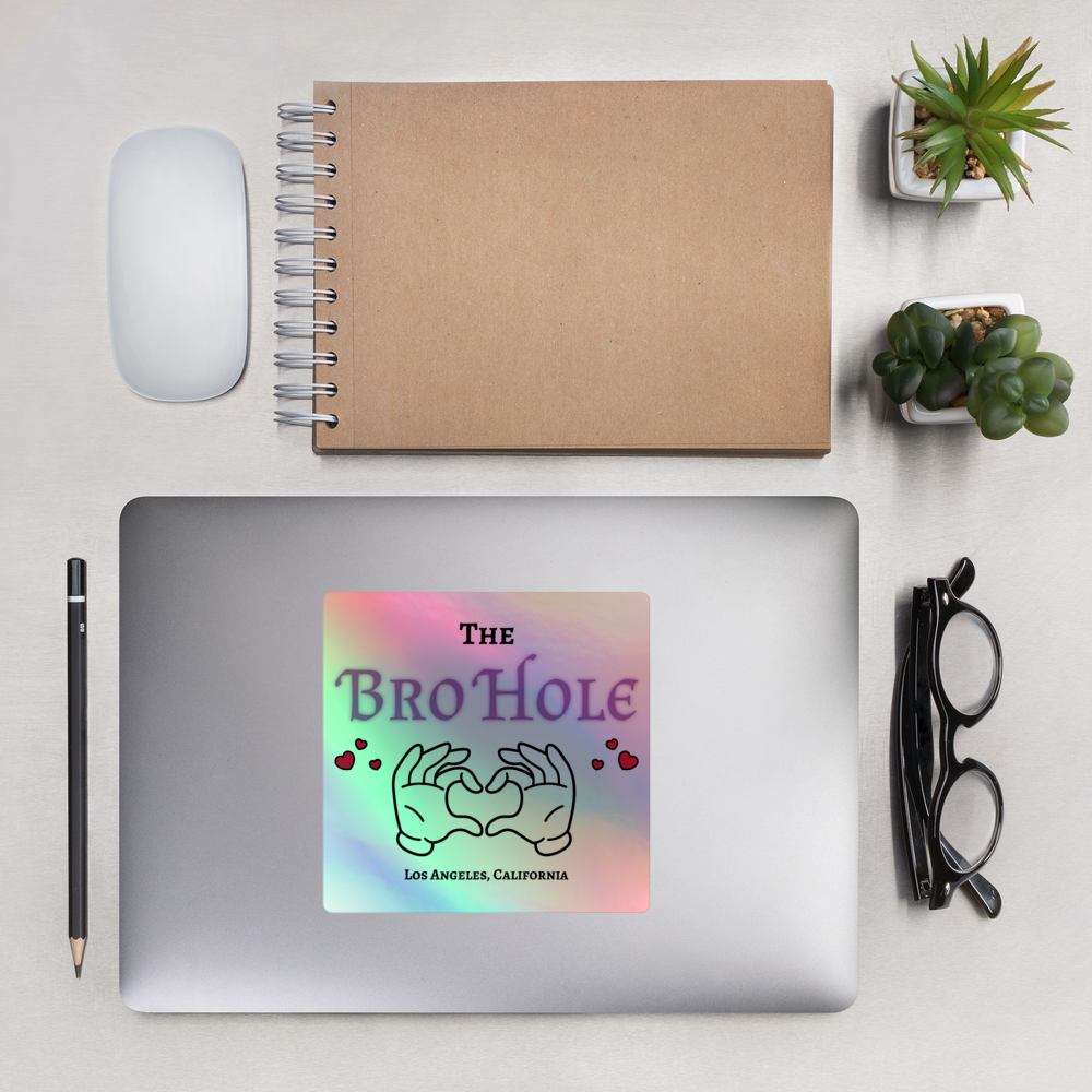 The Rag Company holographic sticker - 10x9cm