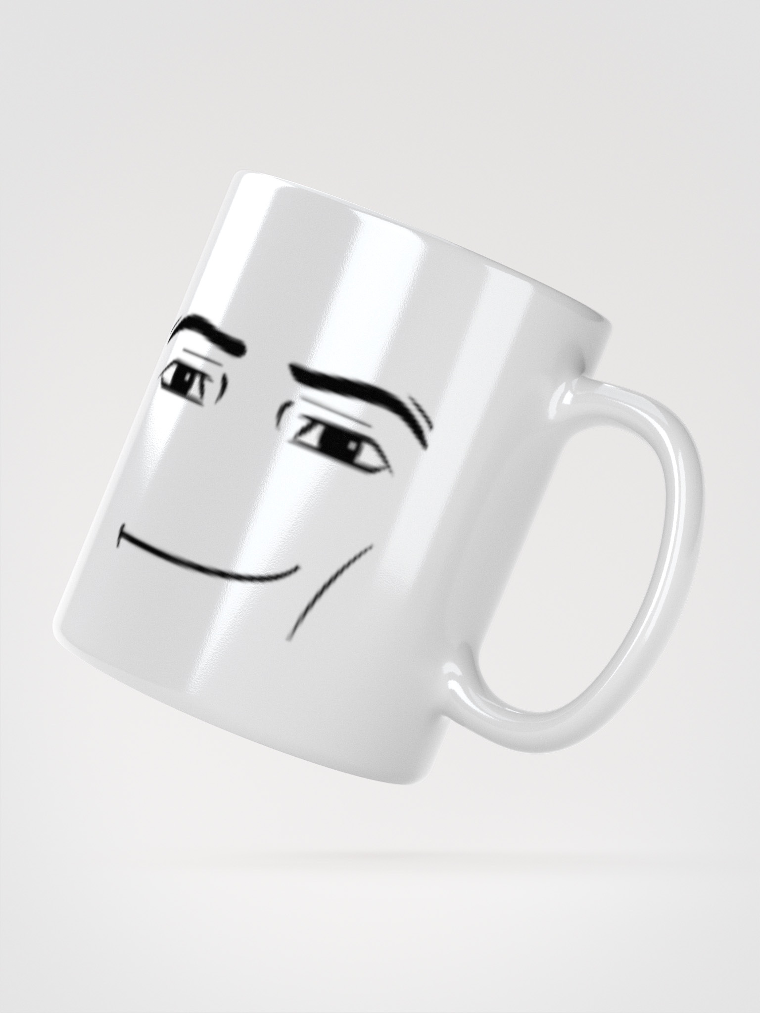 I Bought A Roblox Man Face Mug 
