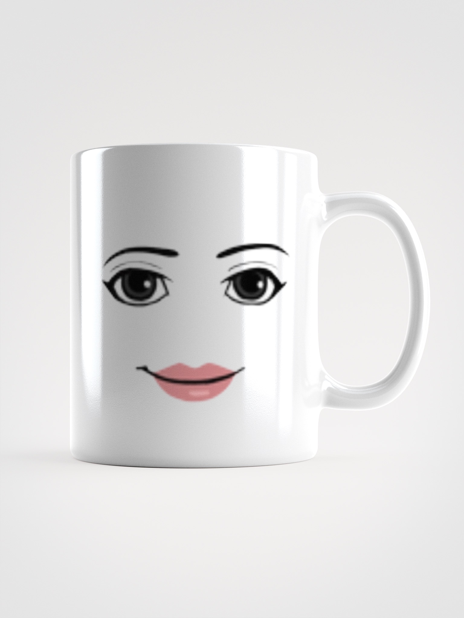 Roblox Man Face Mug. New Faces Happy Face, Girls Face, Roblox Fam