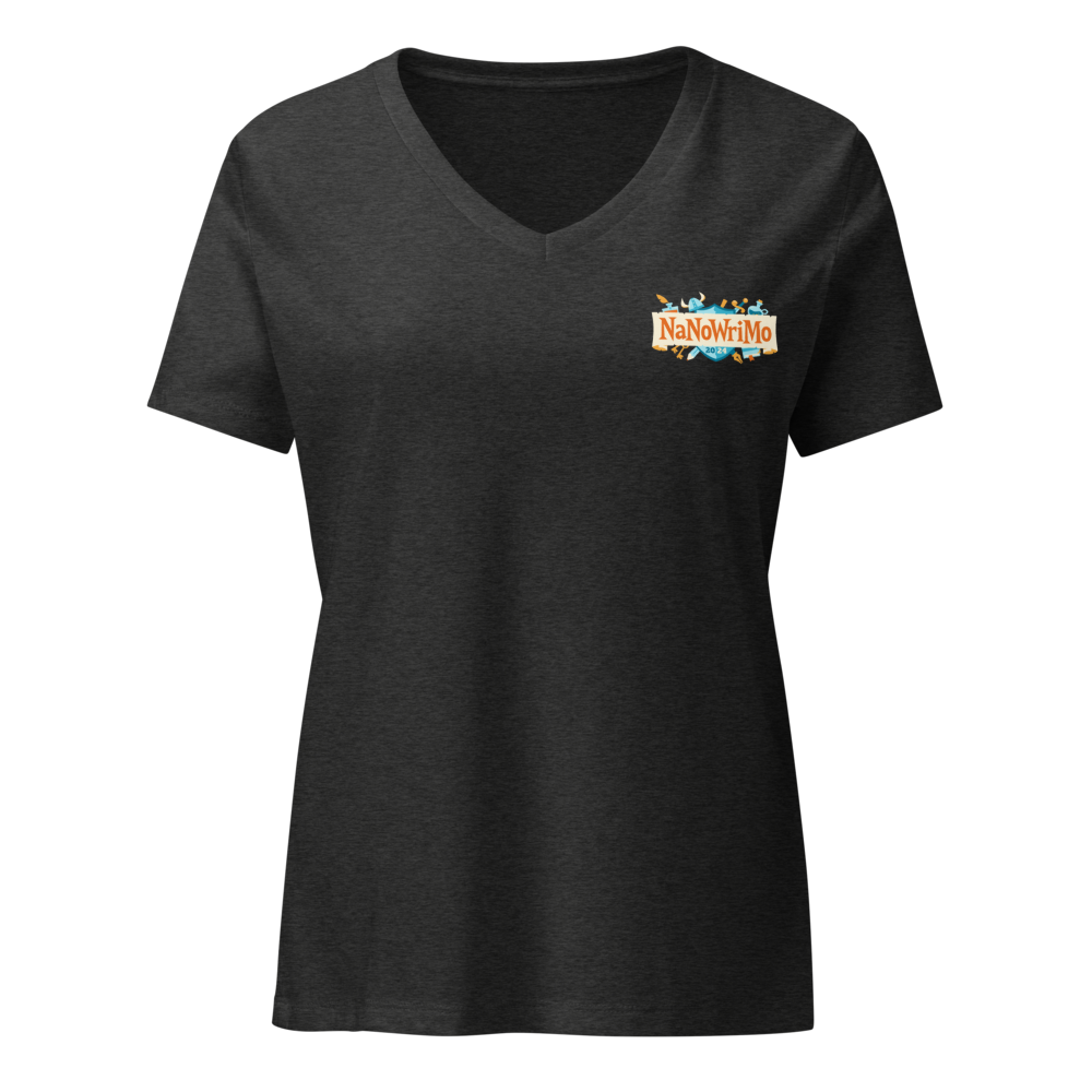 NaNoWriMo 2024 Official TShirt VNeck NaNoWriMo