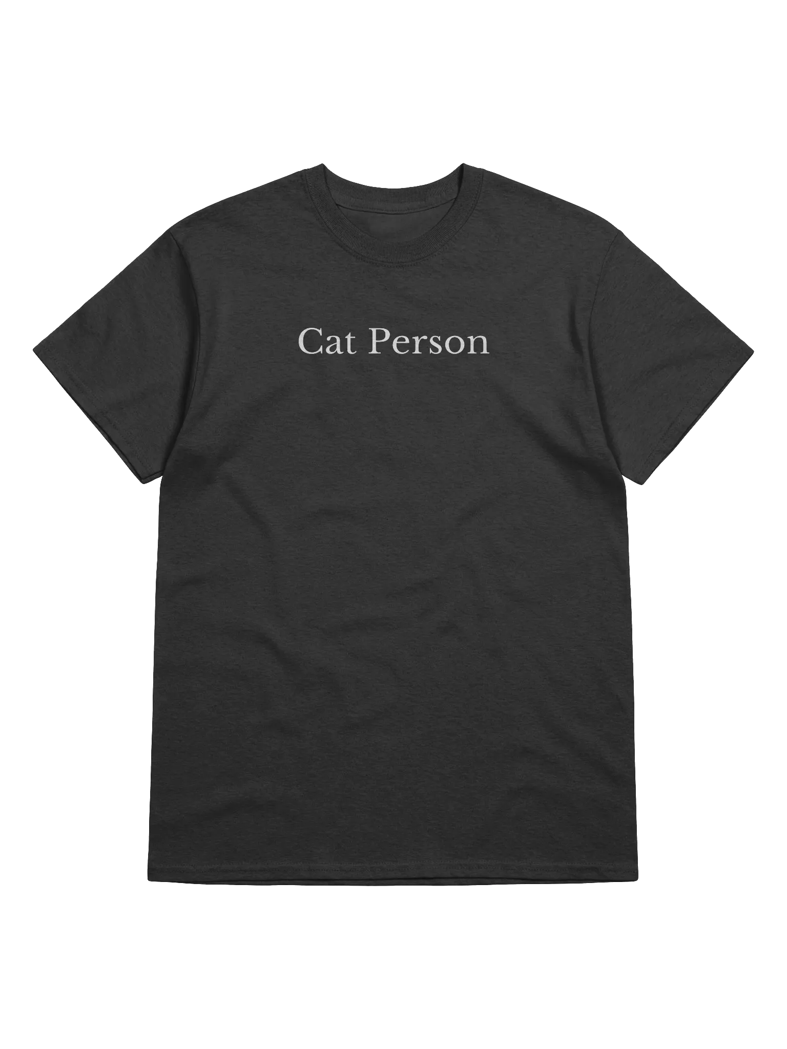 Cat Person T-Shirt (Black) | Cat Cognition #catcog