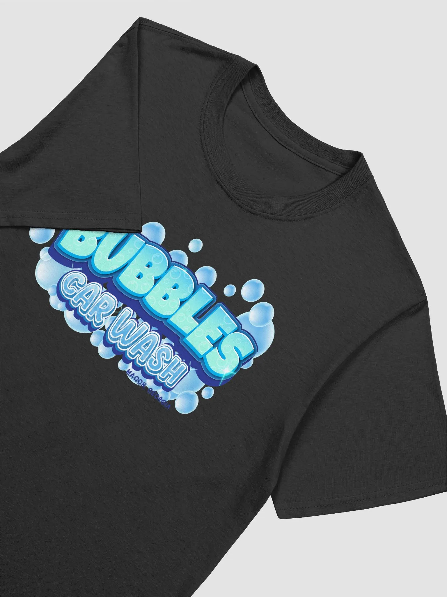 【Crazy Car Wash Crew】24SS★ [COLLABO] WASH BUBBLE T-SHIRTS Volkswagen Surf Bus T-Shirt | Men's Blue Hawaii Dyed Crewneck