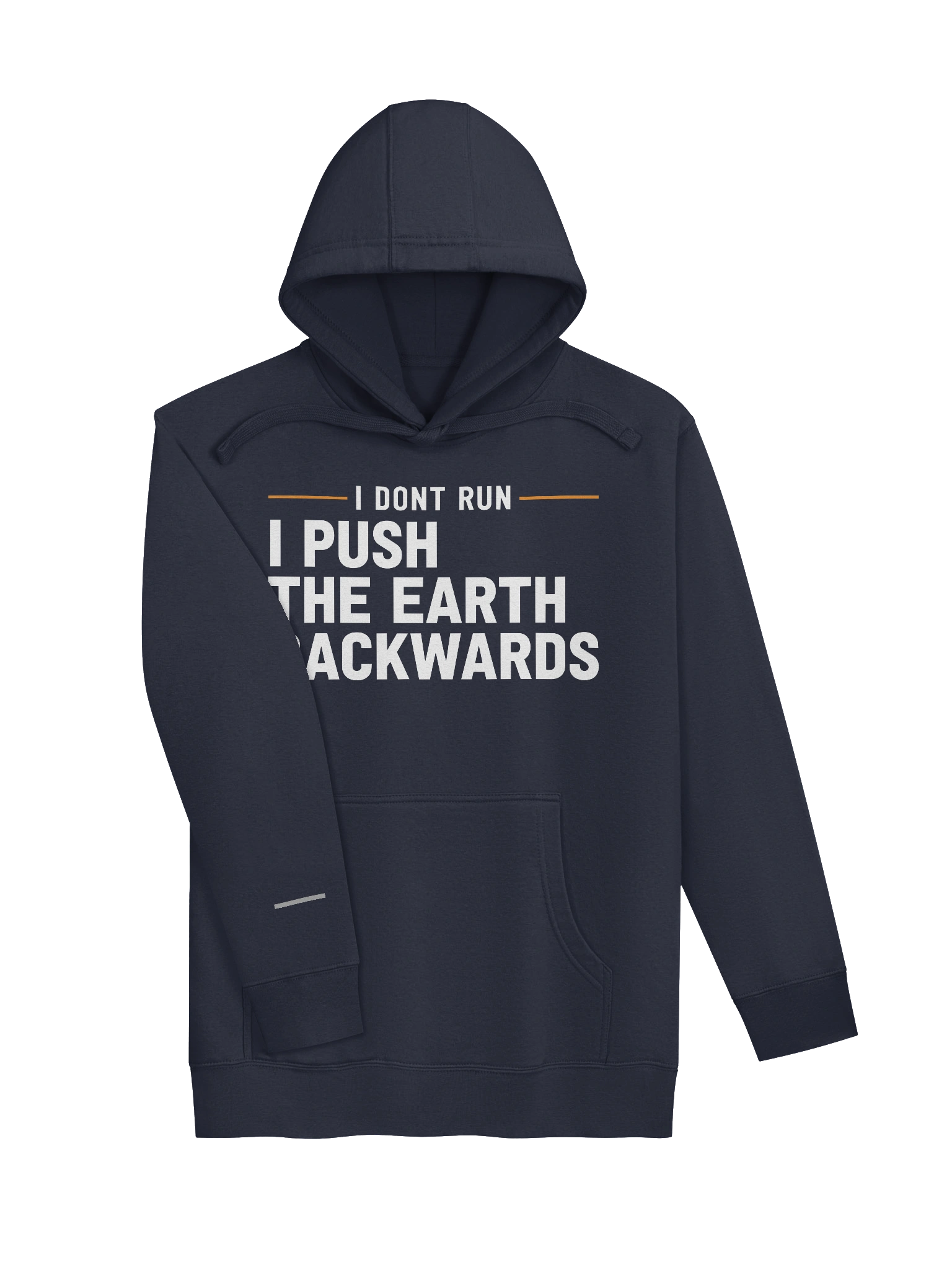 I Don't Run, I Push the Earth Backwards