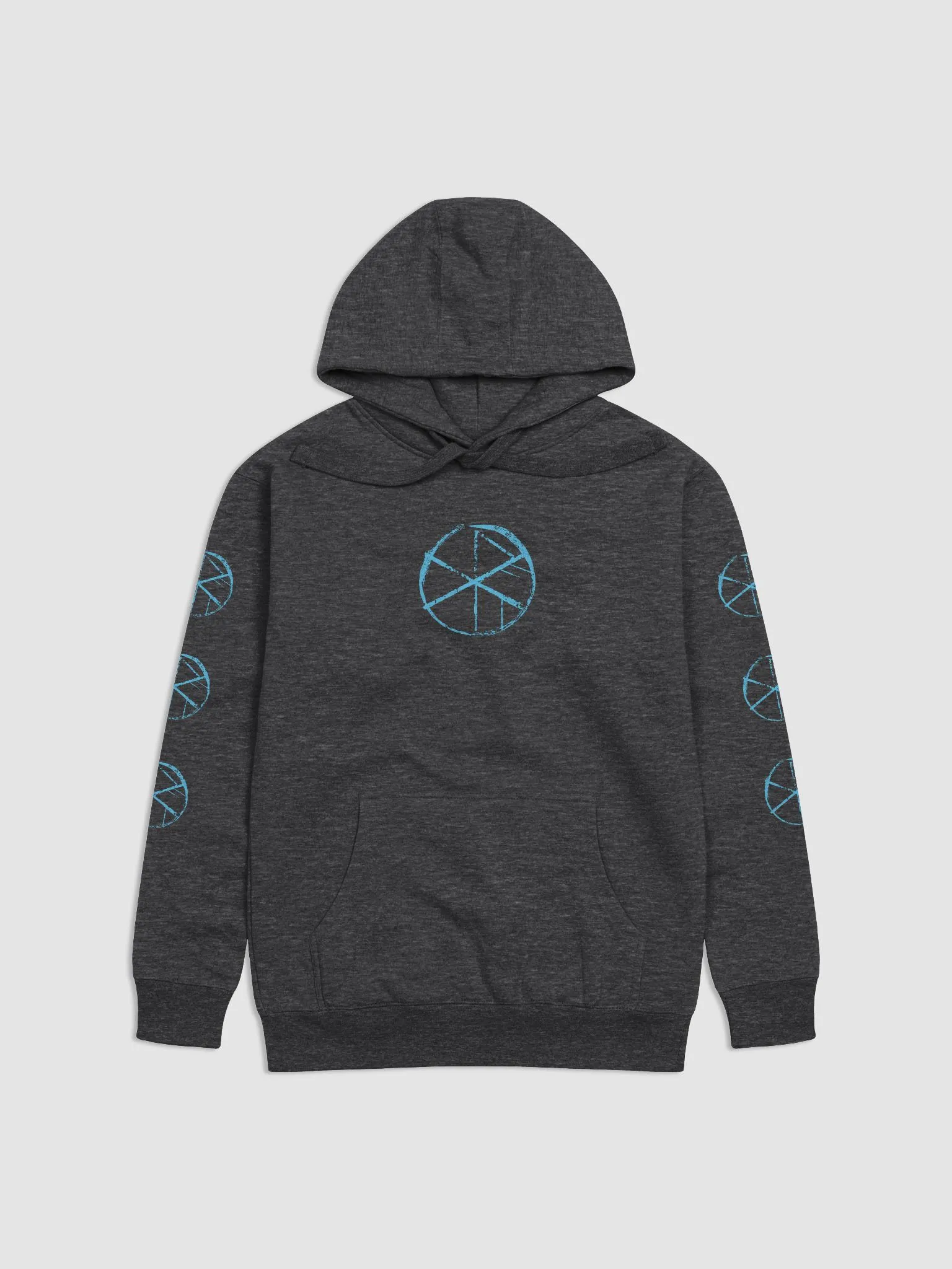 見事な創造力 Rune Bind Hoodie BlueWanderer748 | トップス