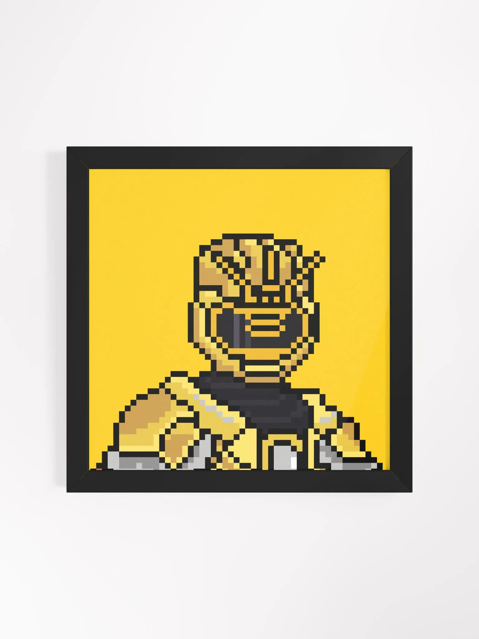 Power Zerp #10783 Yellow Hero Squared Frame | Ekiserrepe Merch