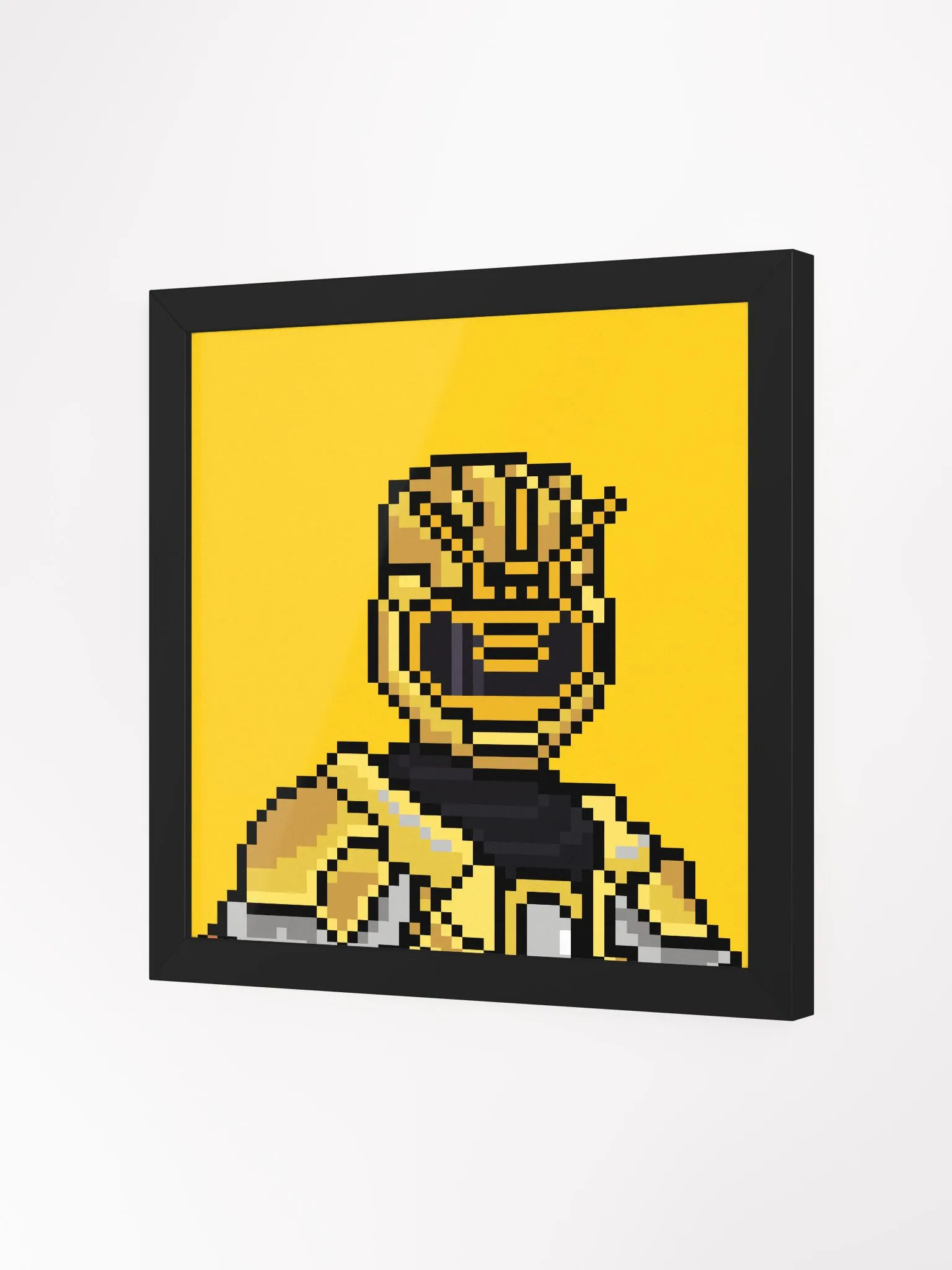 Power Zerp #10783 Yellow Hero Squared Frame | Ekiserrepe Merch