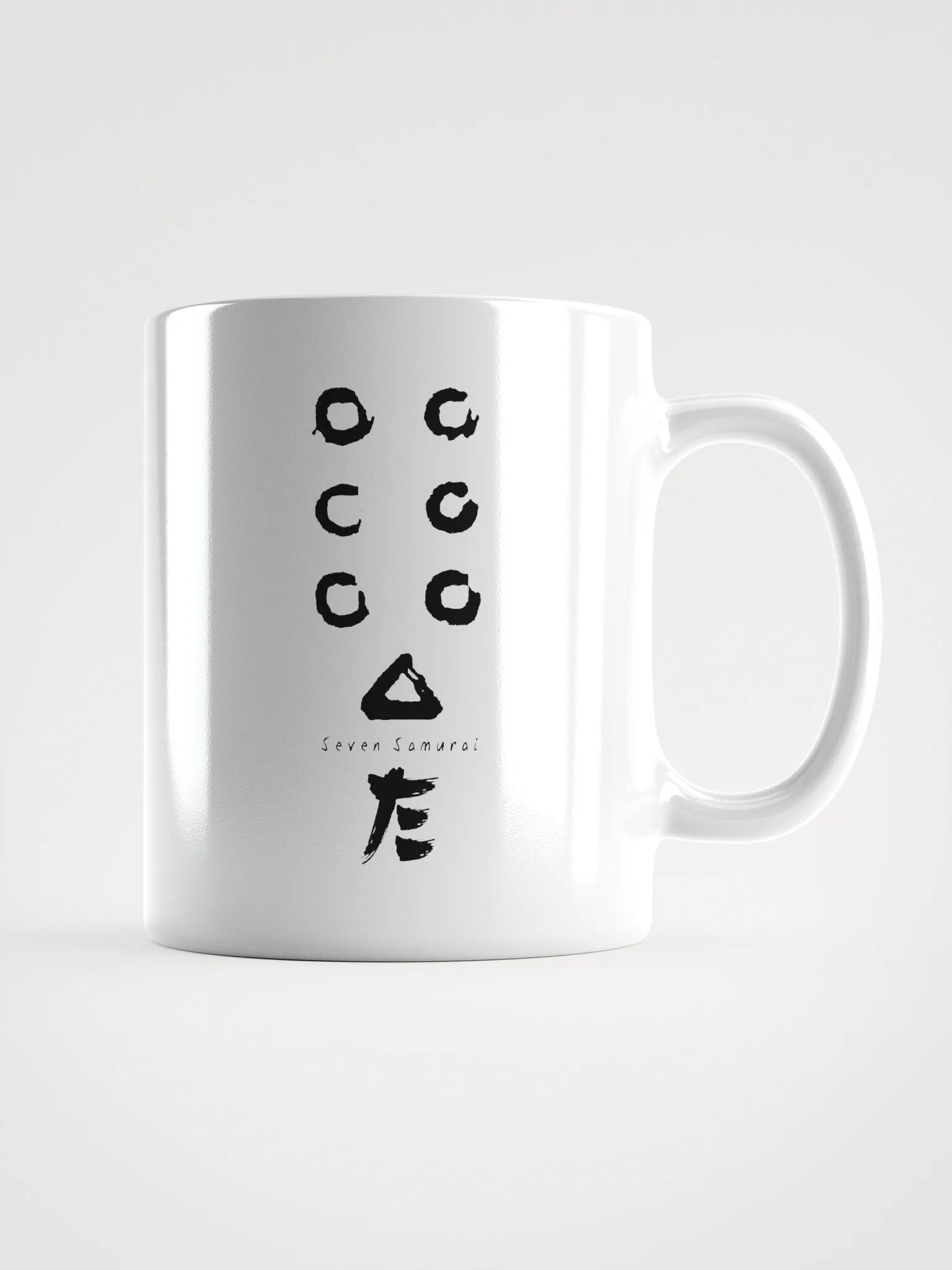Seven Samurai Flag Ceramic Mug – Kurosawa's Timeless Symbol