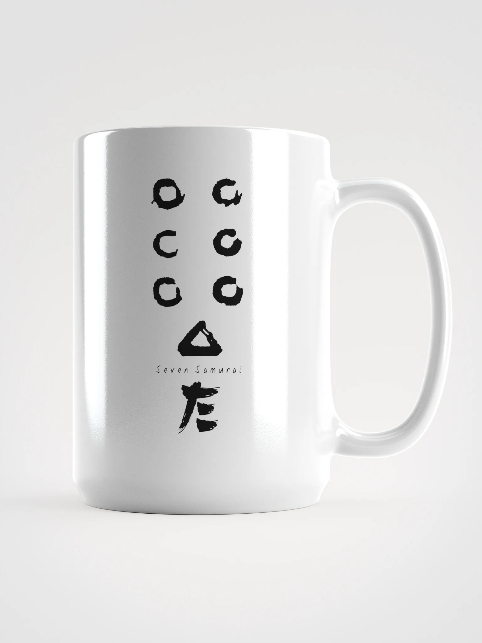 Seven Samurai Flag Ceramic Mug – Kurosawa's Timeless Symbol