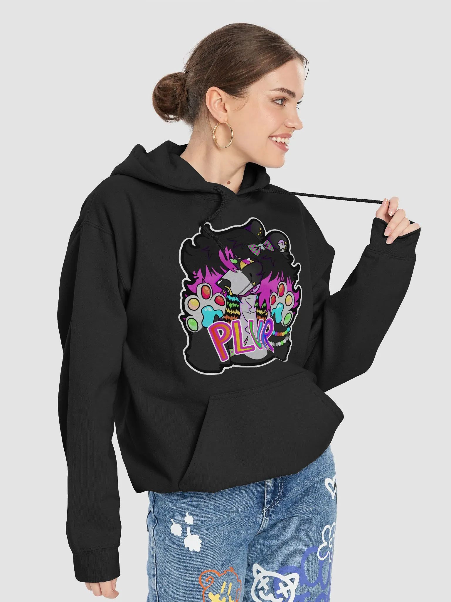 TWNのCurious Hoodie 全4色 Buzz Rickson's Loopwheel Hoodie 4-Needle Black BR68914