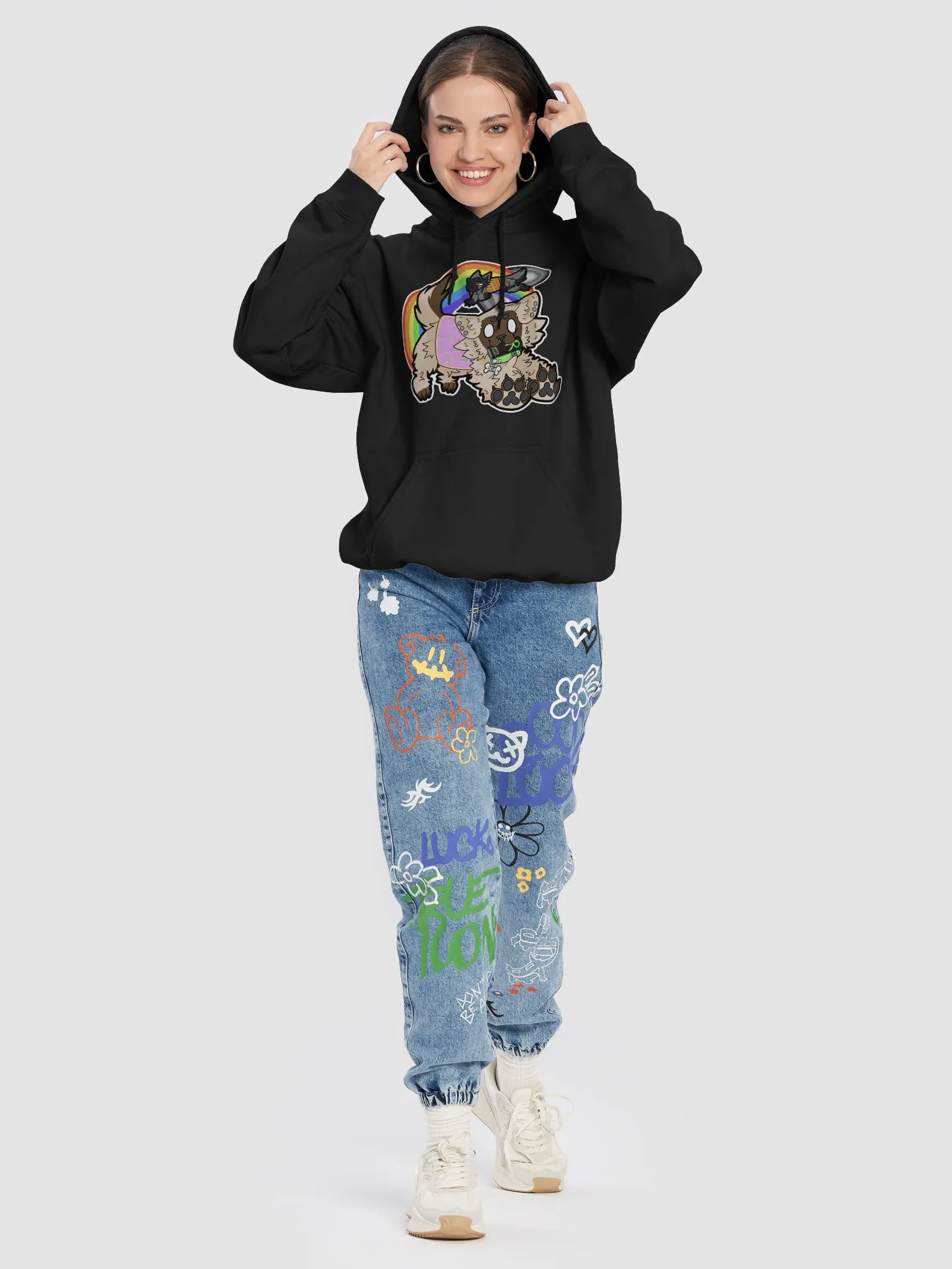 パーカー・フーディ Undermycar GRAVE OF PRIEST VINTAGE EFFECT HOODIE 5FT2054 ☆関税込☆Undermycar☆GRAVE OF PRIEST VINTAGE EFFECT HOODIE