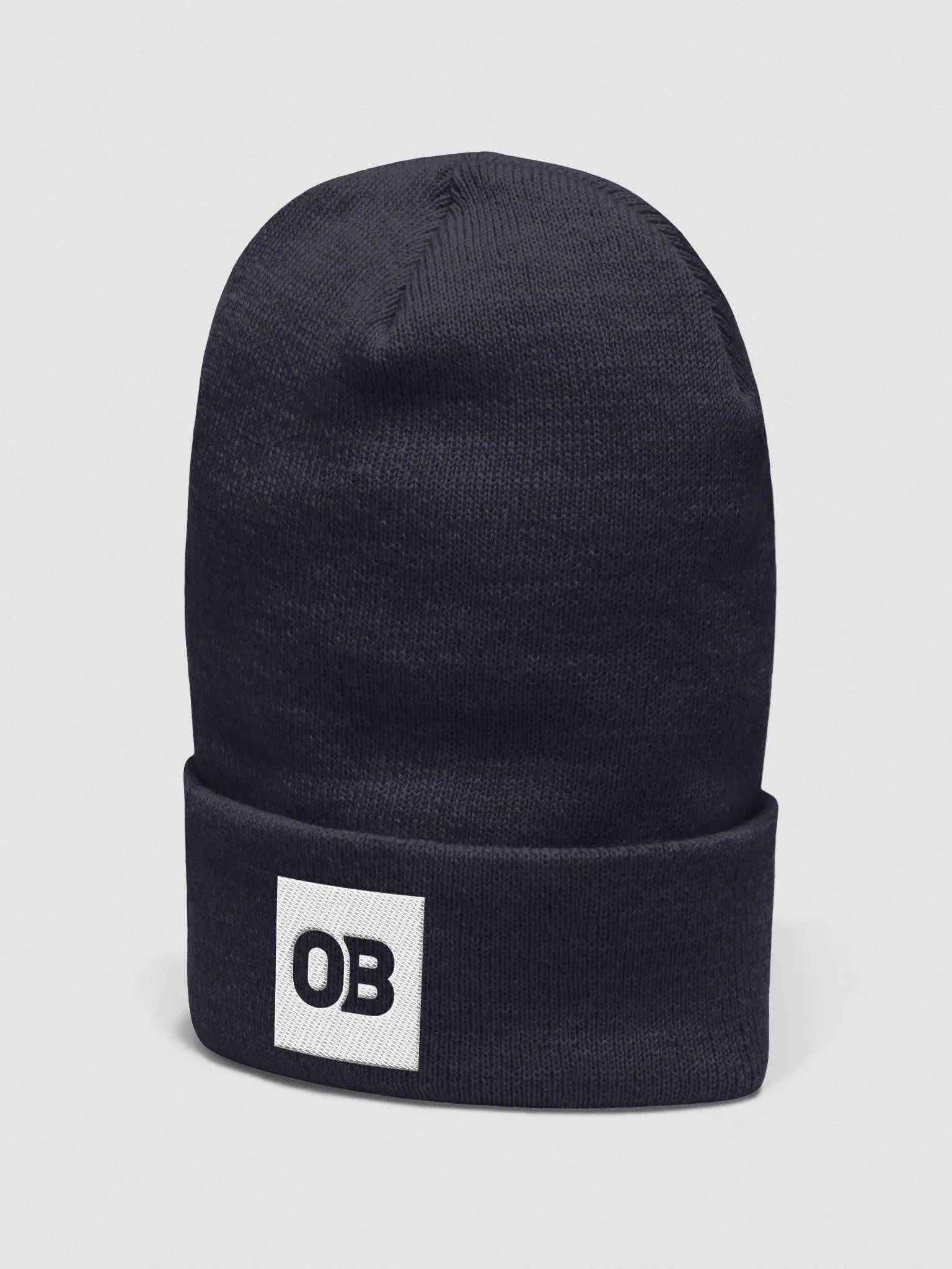 everyone beanie navy おまけ付き Solid Ribbed CC Beanie with Rubber Patch HAT7007 – ccbeanie.com