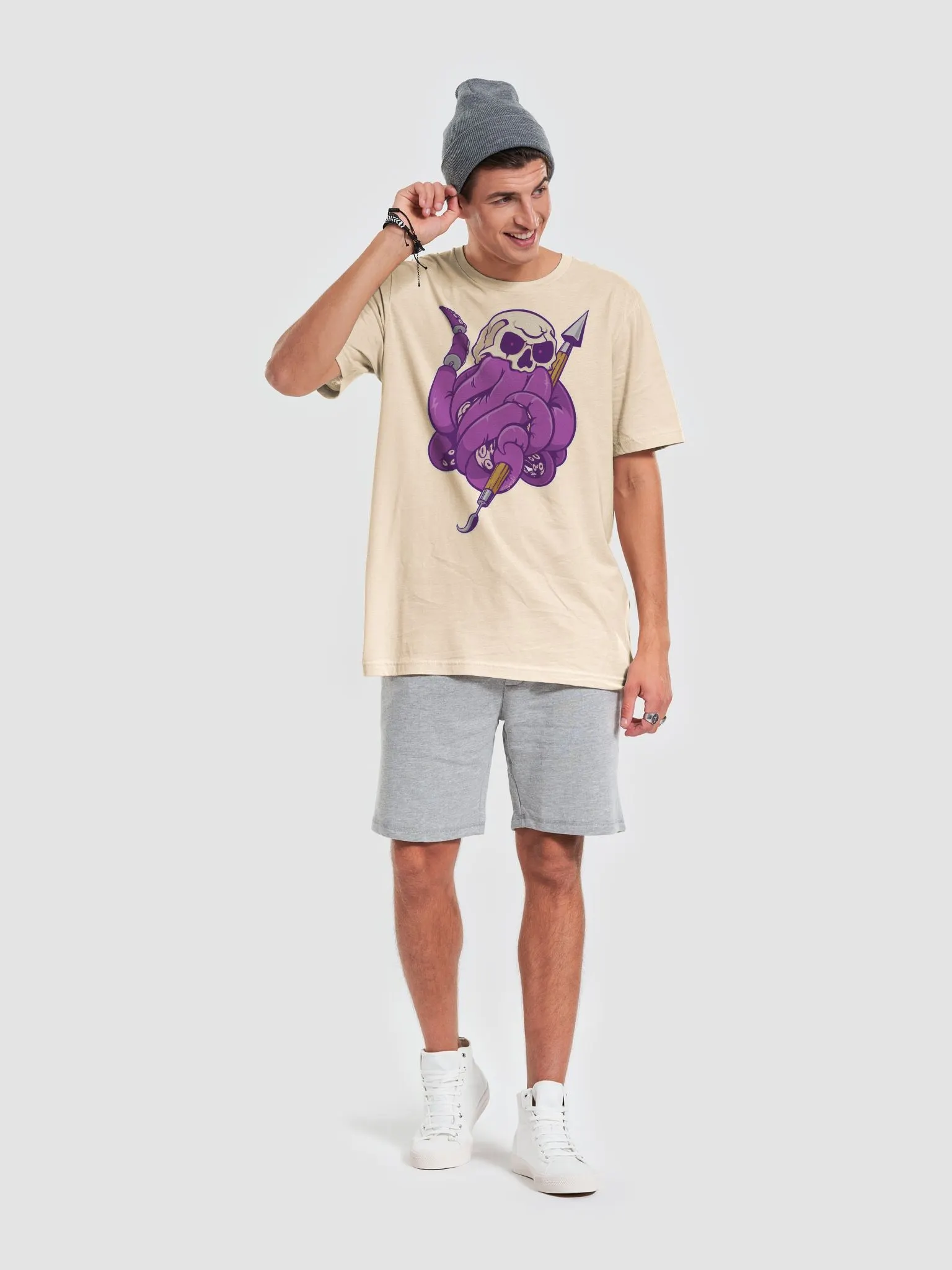 ★ DIAGONAL★ PRINTING TERRY TEE olive DA241T01-2 Terry the T-Shirt (but like, another one) | NorthoftheBorder