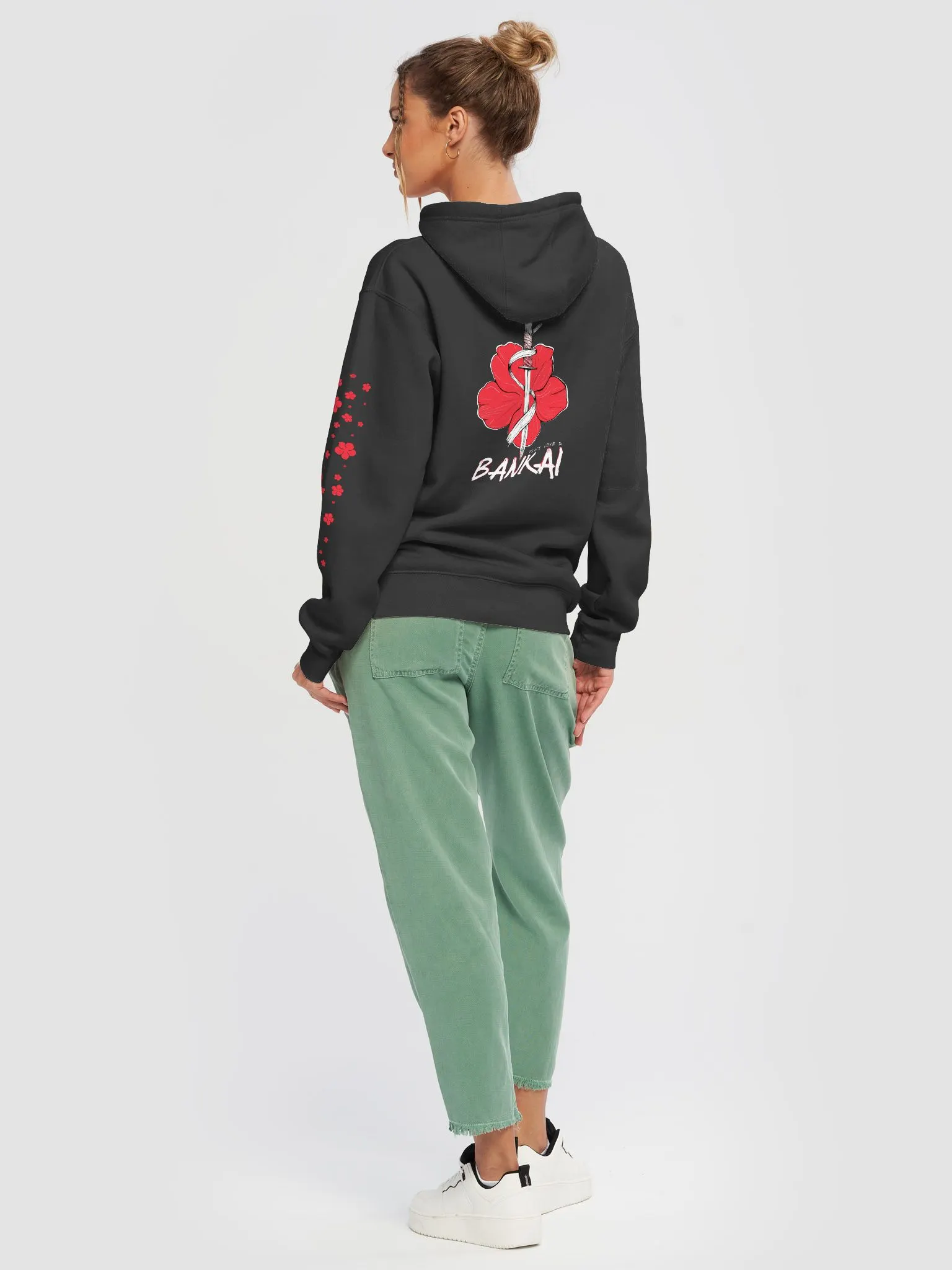 【Sobaq】WK Retro Chect Hoodie SHT 242UW49N-CSM02-
