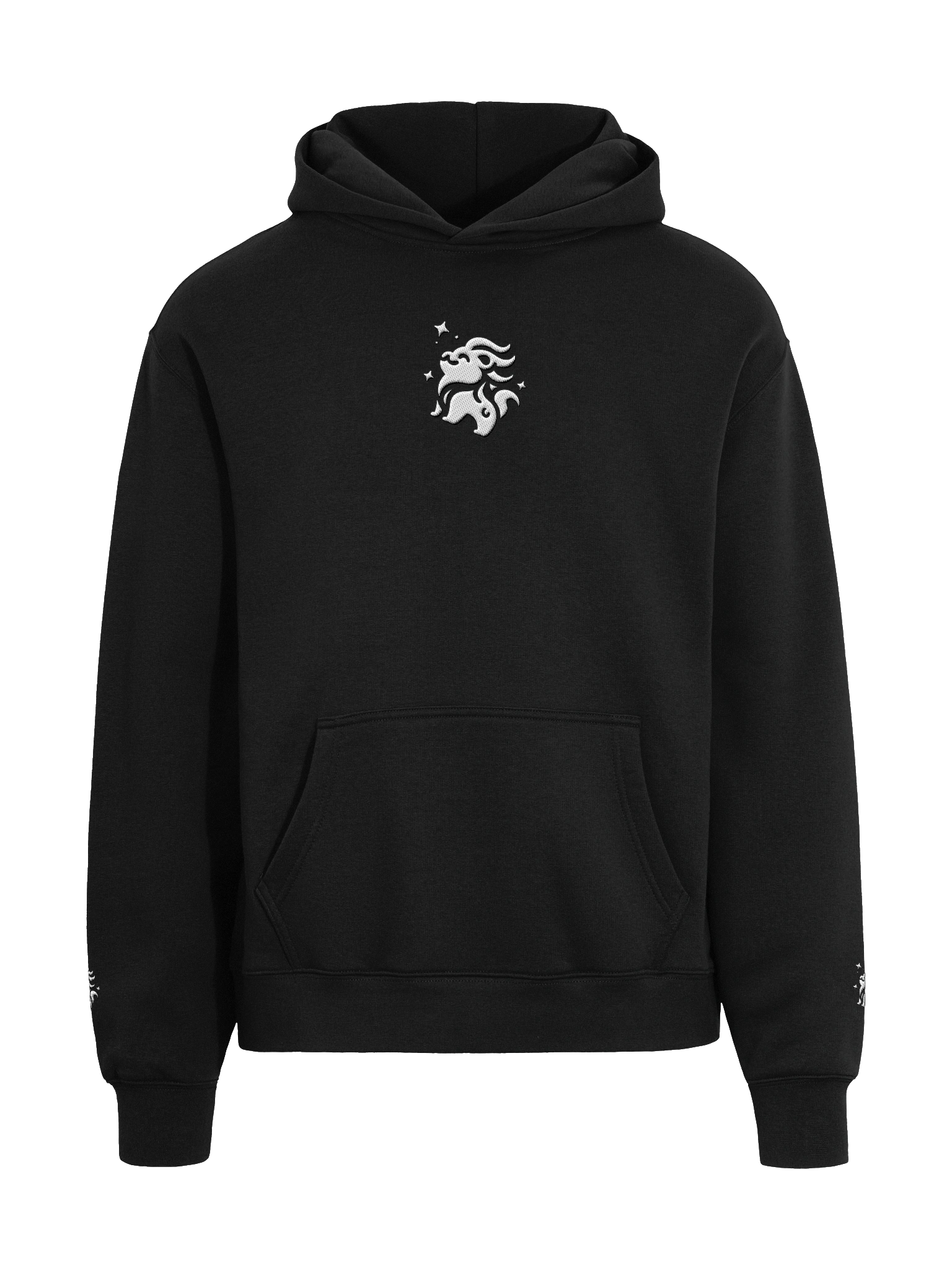 Limited Edition: Black Night Rider Hoodie Oversized | SkuixStudios