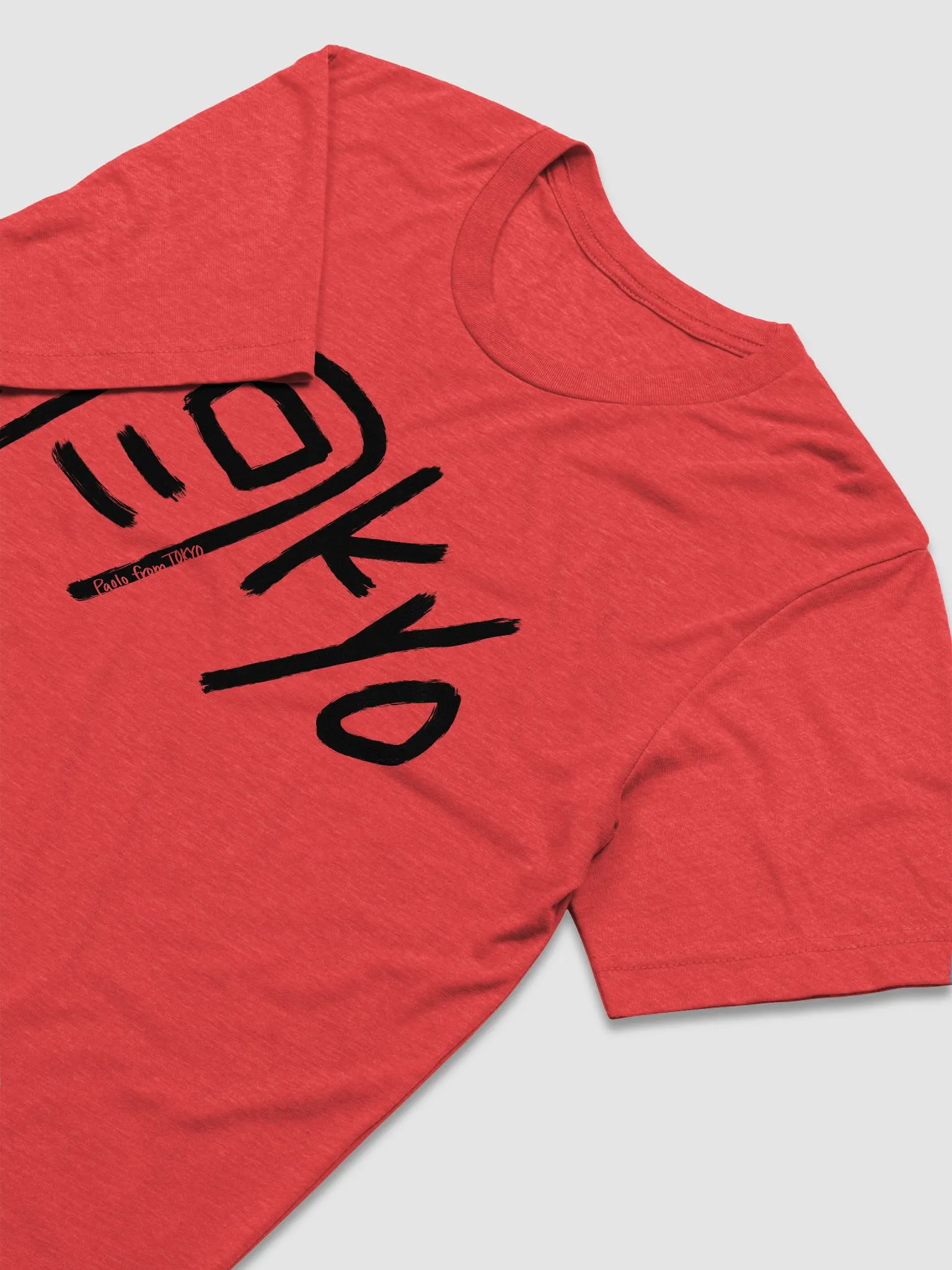 Toe-Kyo (Black Text) Triblend T-Shirt | Paolo fromTOKYO Shop