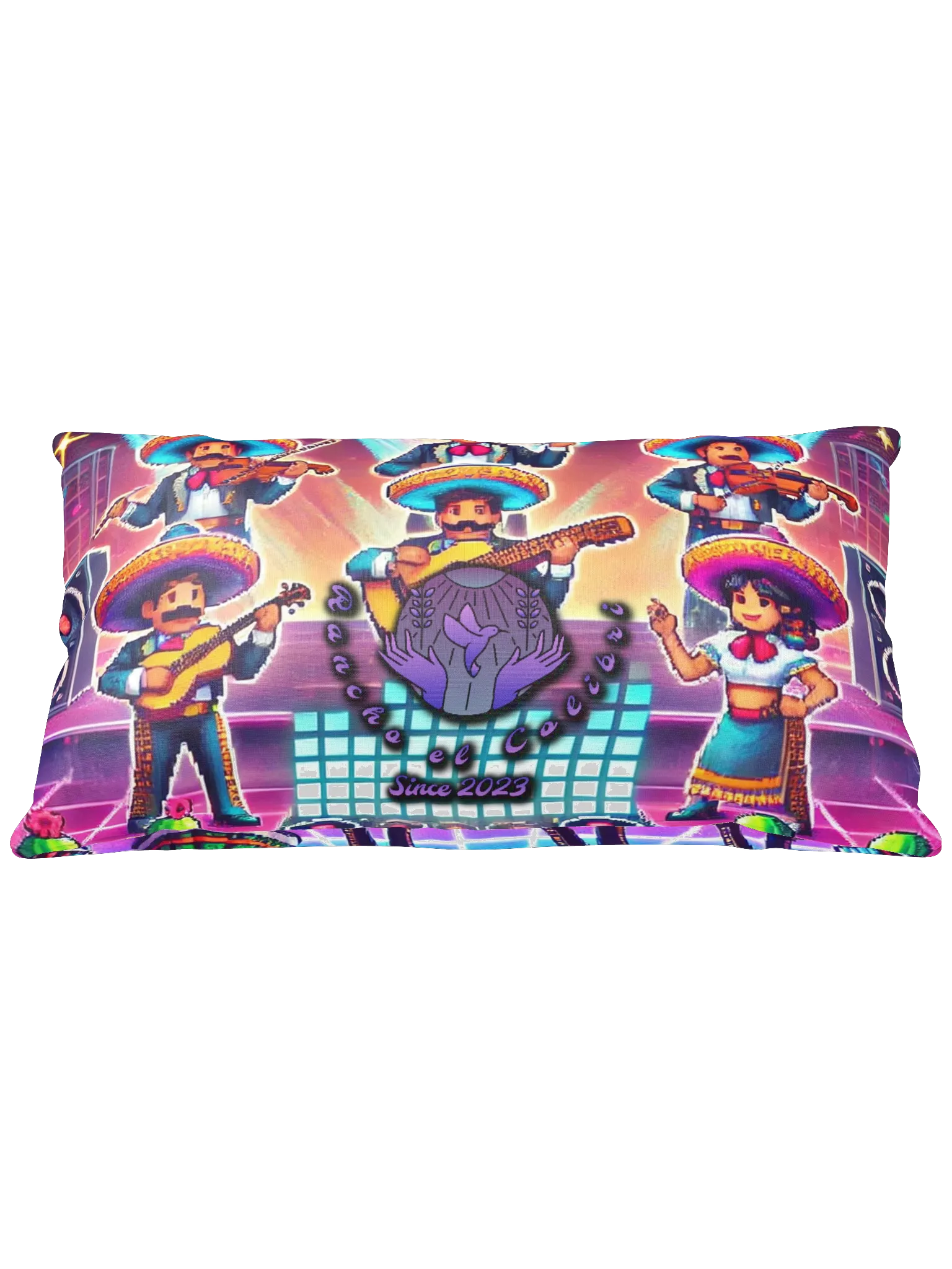 Mexicano De Siguiente Nivel Album Cover Print Pillow