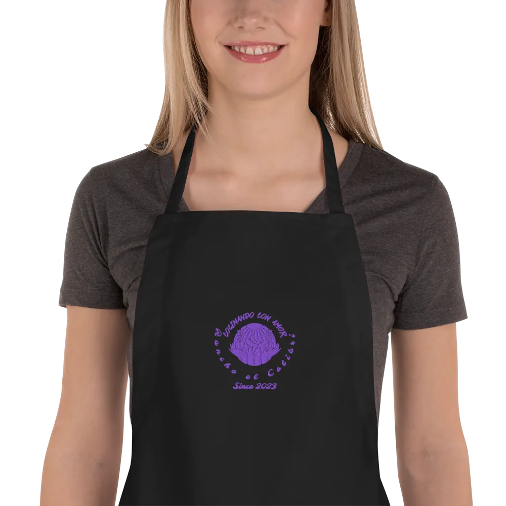 Amor Logo Embroidered Apron