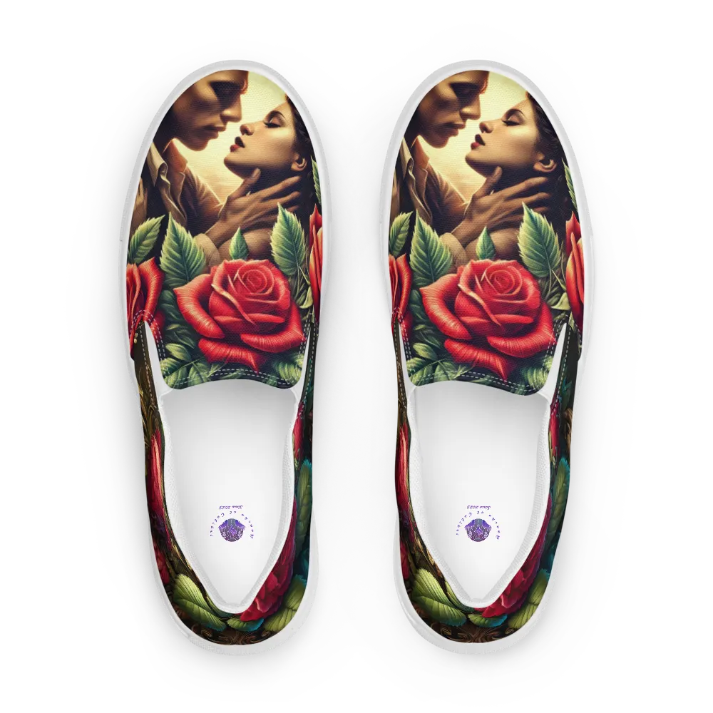 Rancho El Colibri Album Cover Women&#39;s Slip-On Shoes