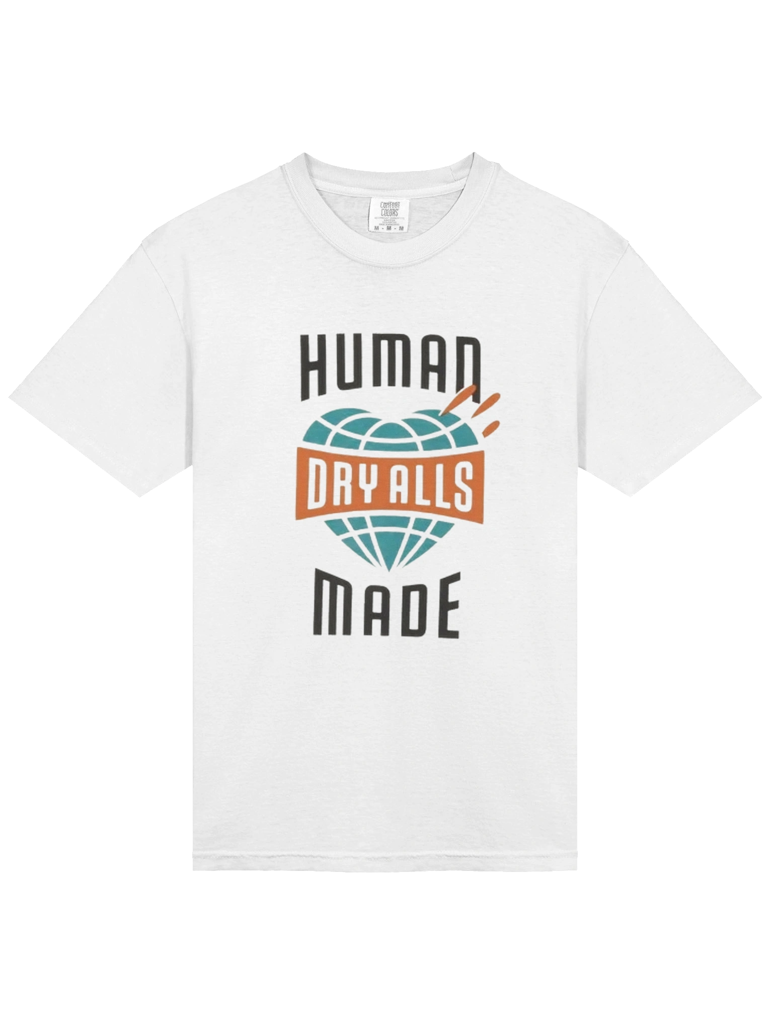 Human Made Dry Alls White Graphic T Shirt | Human Made