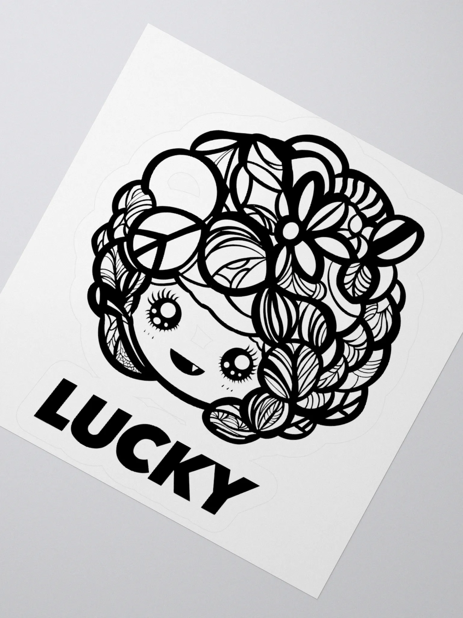 ☆lucky☆ LUCKY STICKER | Saint-Lucky