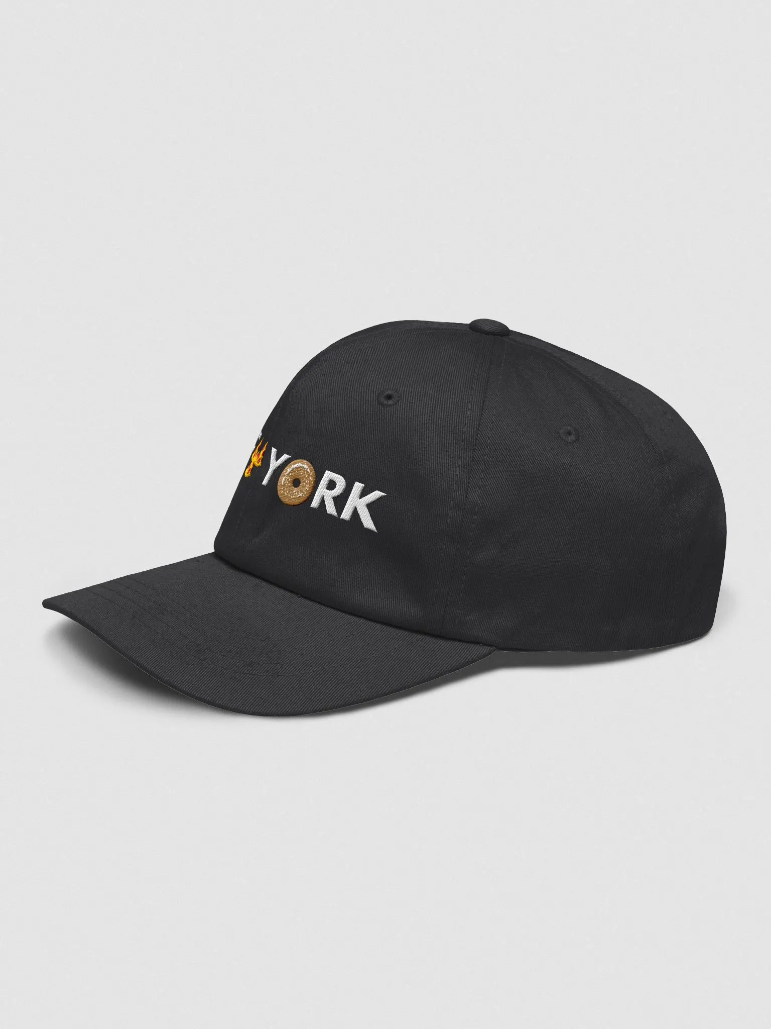 New York Pizza Bagel Dad Cap | Jeremy Jacobowitz