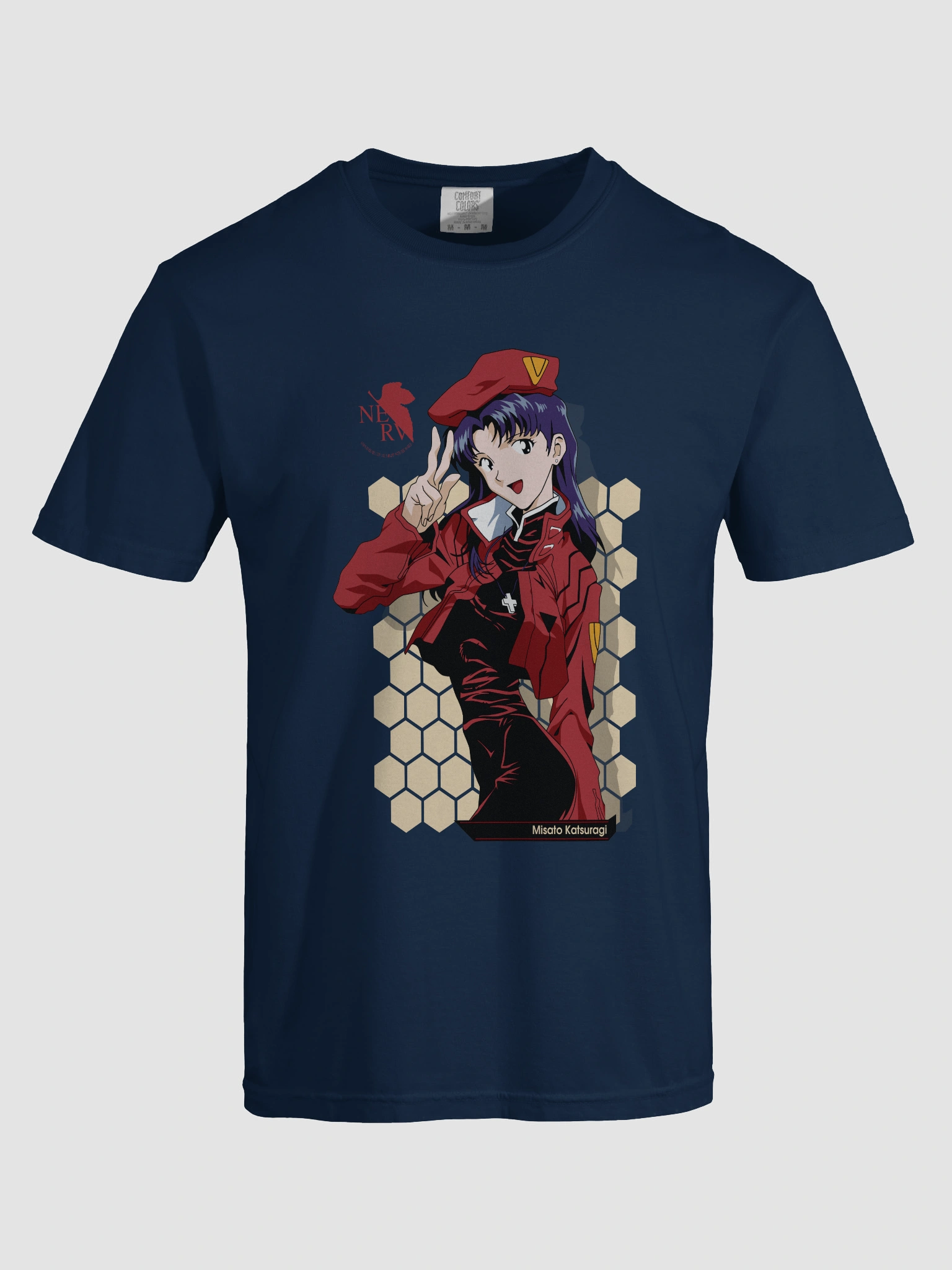 トップス M.Misato Misato's Peace Sign T-Shirt | Animewaifupartyshop