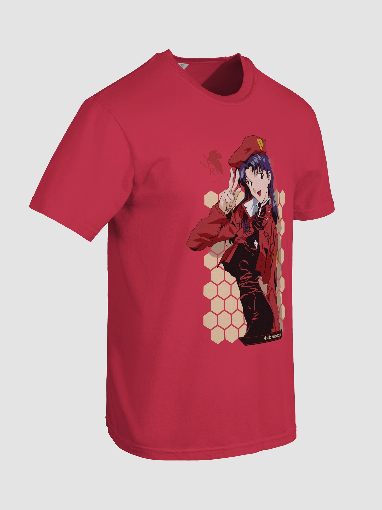 トップス M.Misato Misato's Peace Sign T-Shirt | Animewaifupartyshop