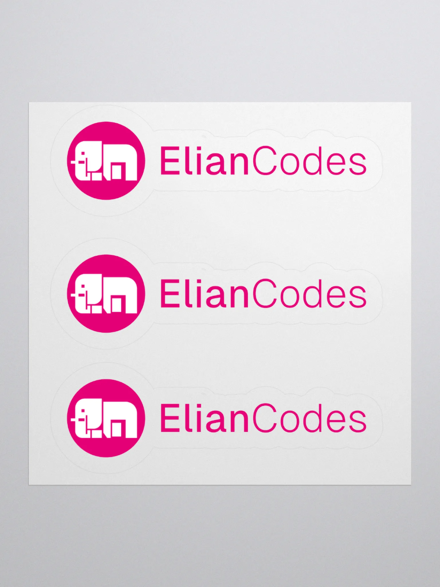 Full logo - stickersheet - Image 1