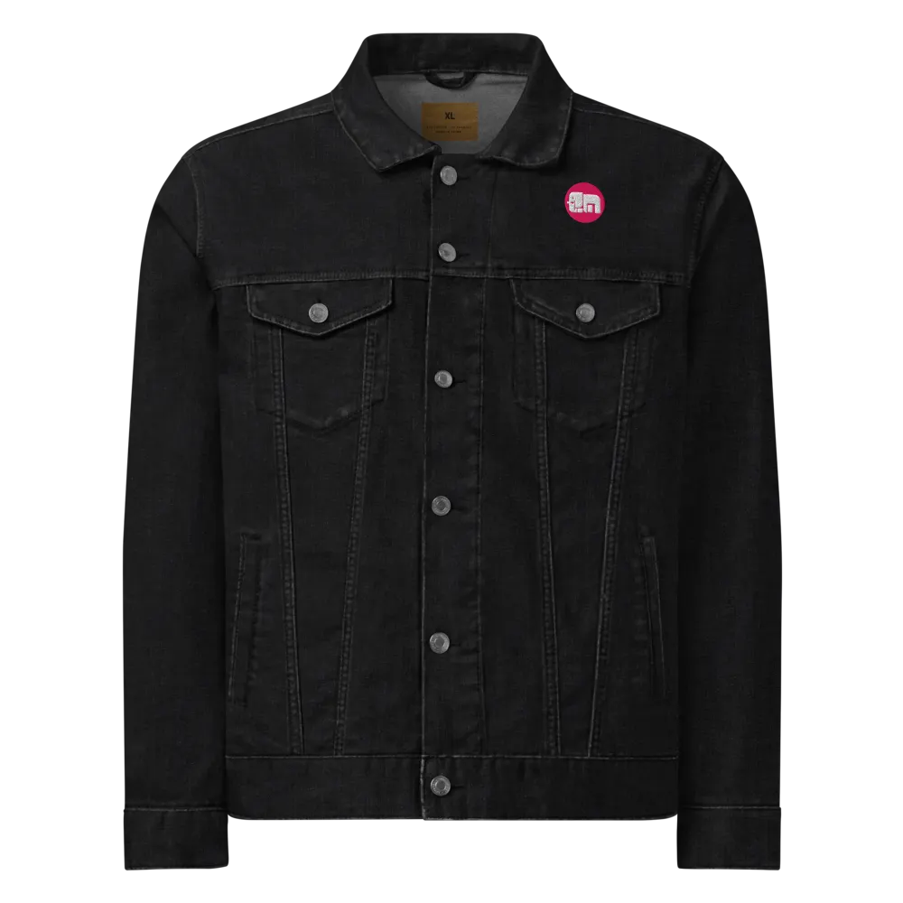 Circle logo - Jeans jacket - Image 1