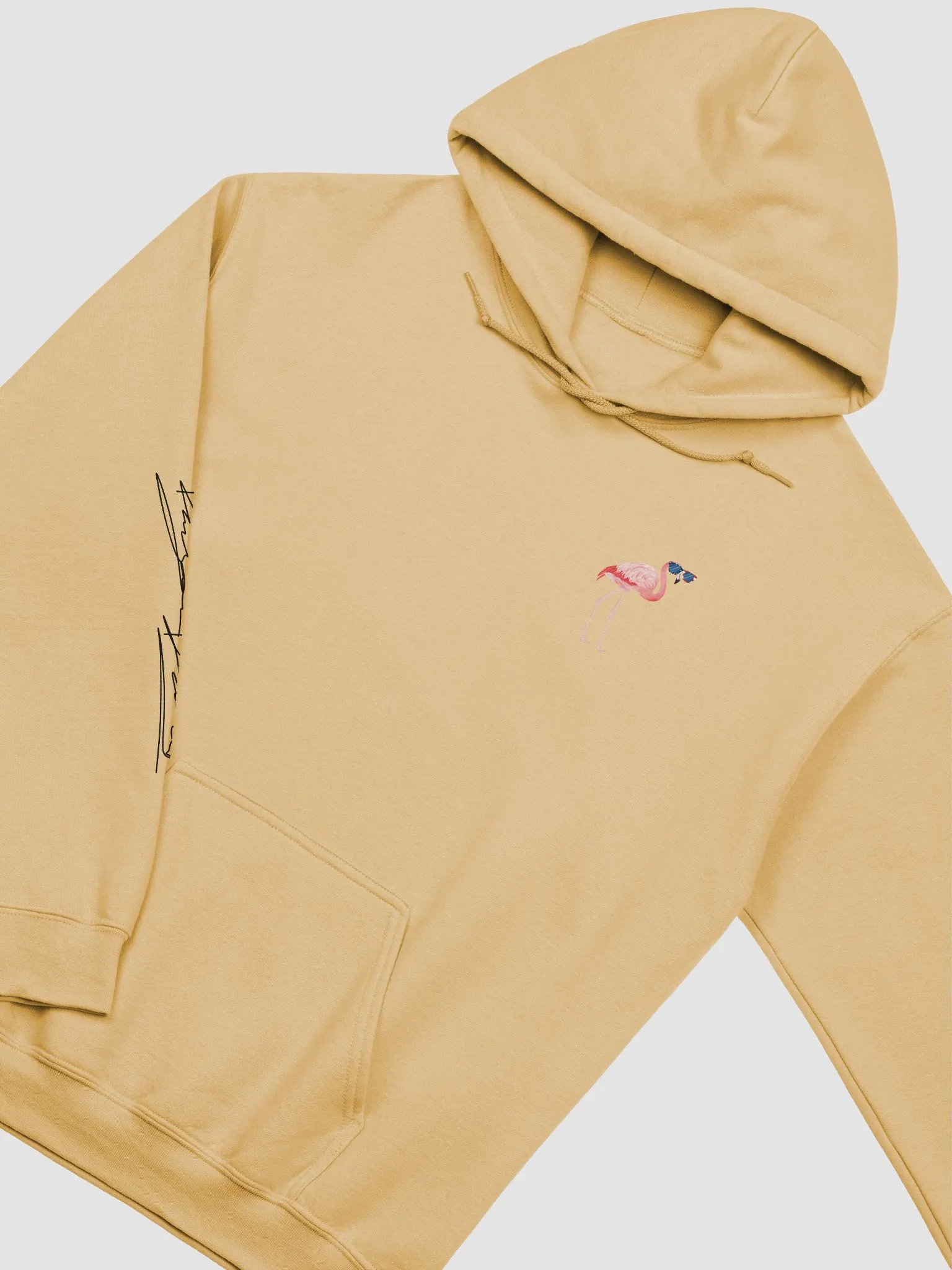 Flamingo Hoodie (Black Signature) | Ben Brainard - Shop