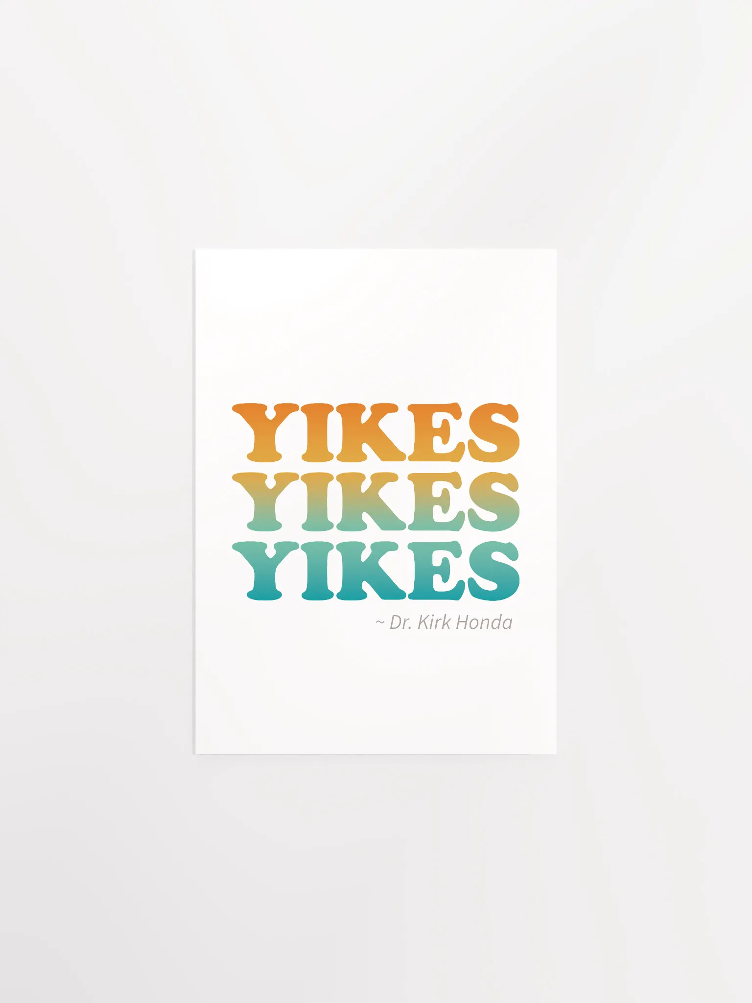 Triple Yikes - Poster | Psychology In Seattle, image size:1536x2048