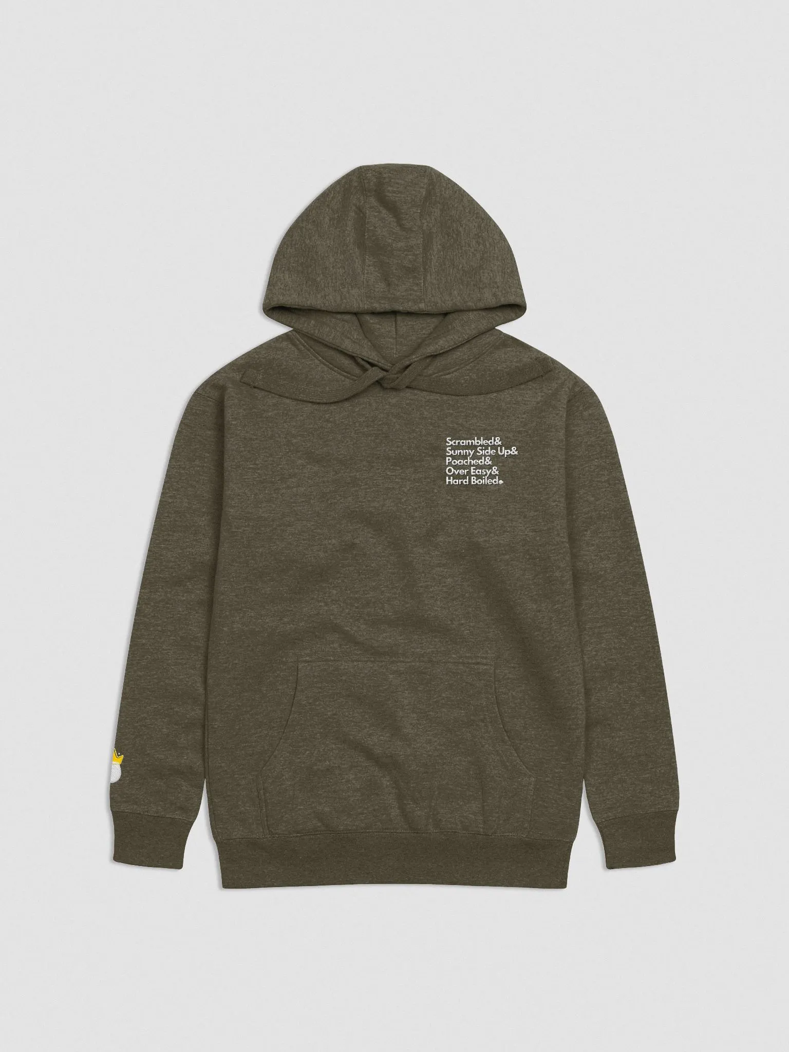 Eggs & Eggs Hoodie Green | TheJoshElkin
