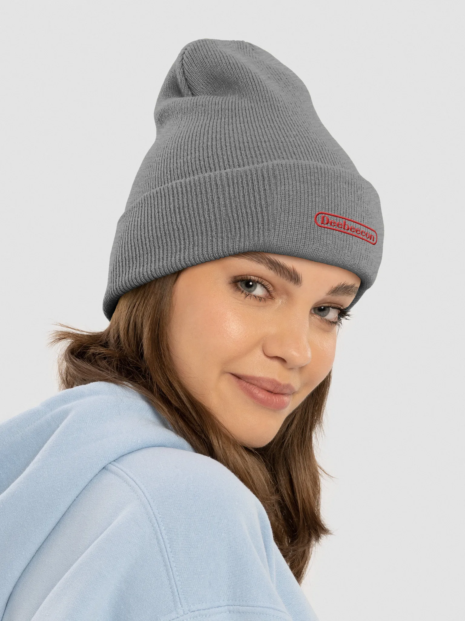 帽子 L.G.B. gray damage layered beanie 帽子 L.G.B. gray damage layered beanie Oversize Beanie