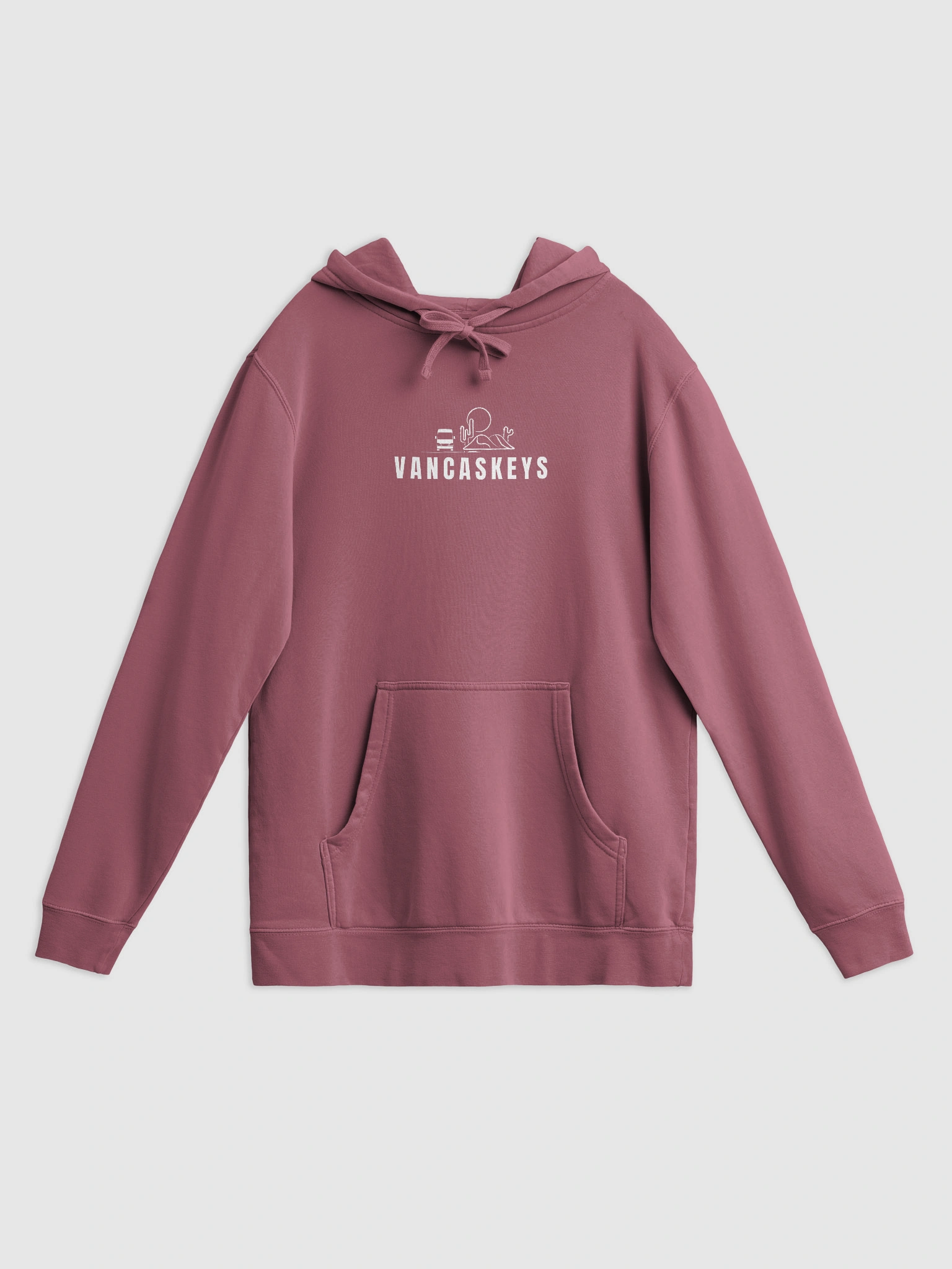 Pigment Dyed Hoodie (Front & Back Design)