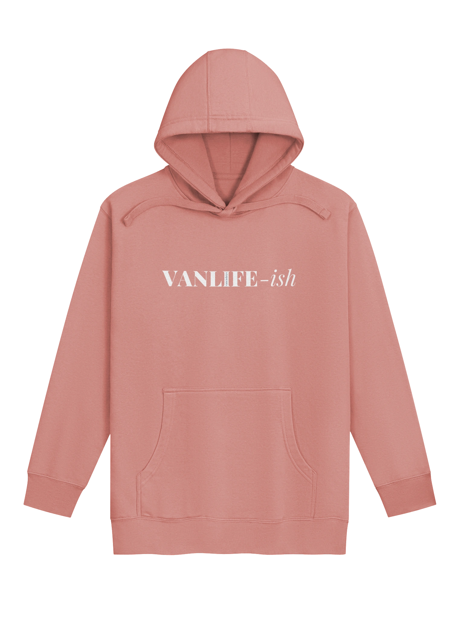 Vanlife-ish Hoodie (White Logo)