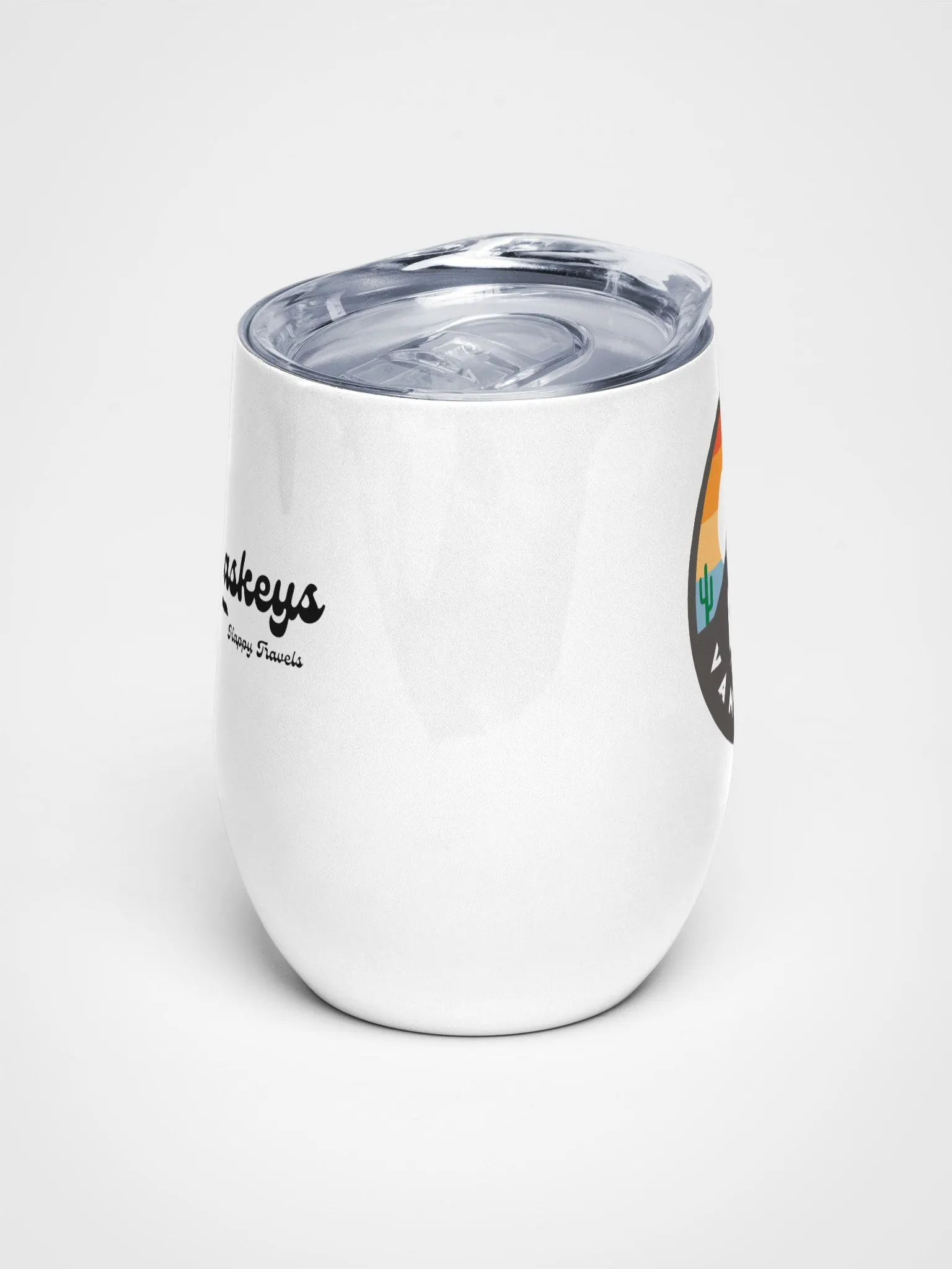 White Wine Tumbler (Two Logos)