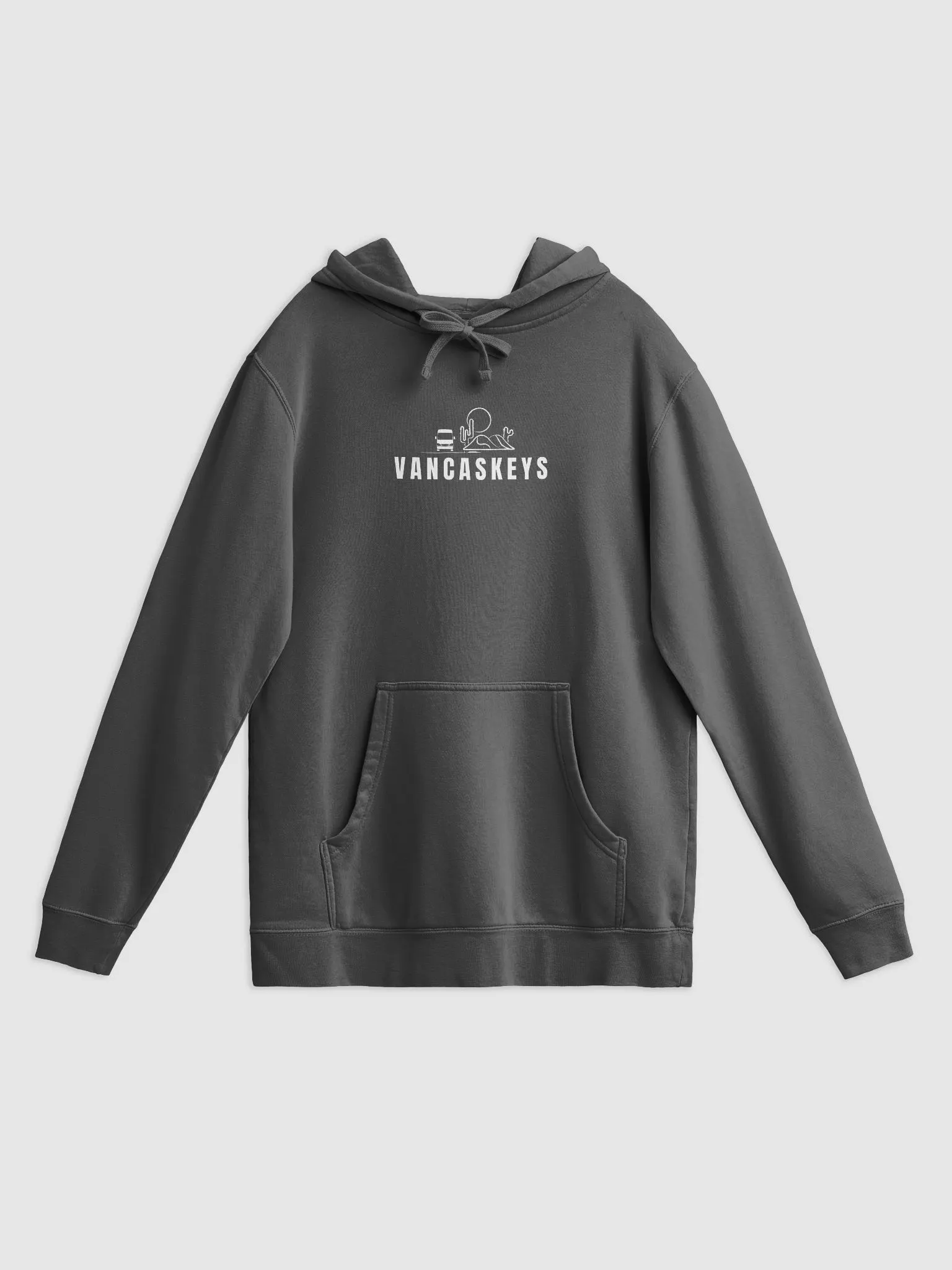 Pigment Dyed Hoodie (Front & Back Design)