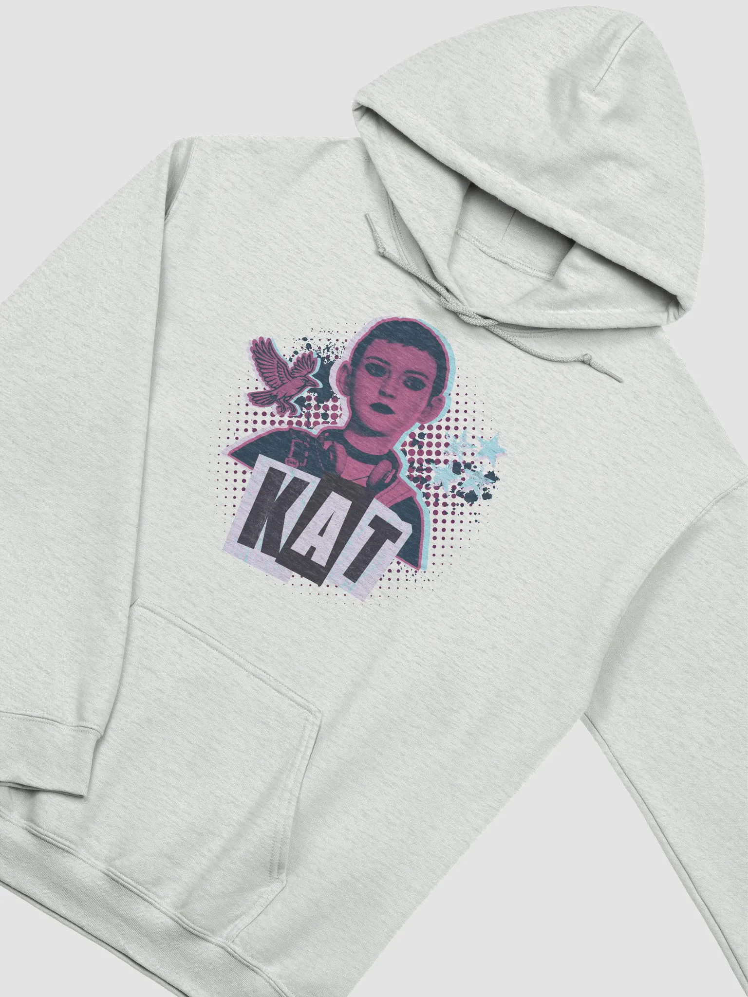 Lost Records: Bloom & Rage Kat (Short Hair) Grunge Hoodie