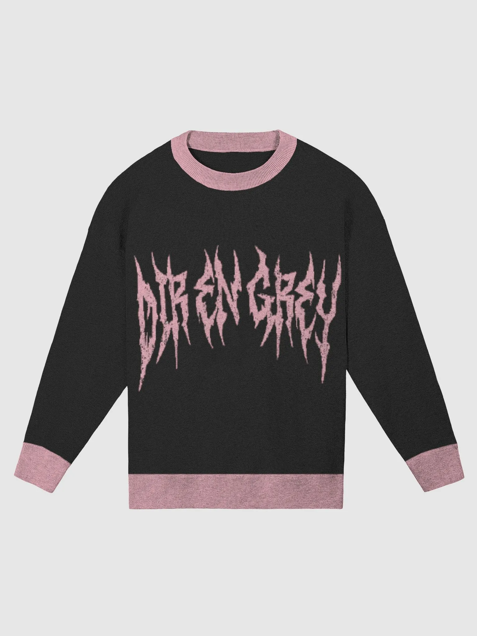 TOUR24 WHO IS THIS HELL FOR? Sweater (w/colored cuffs) | DIR