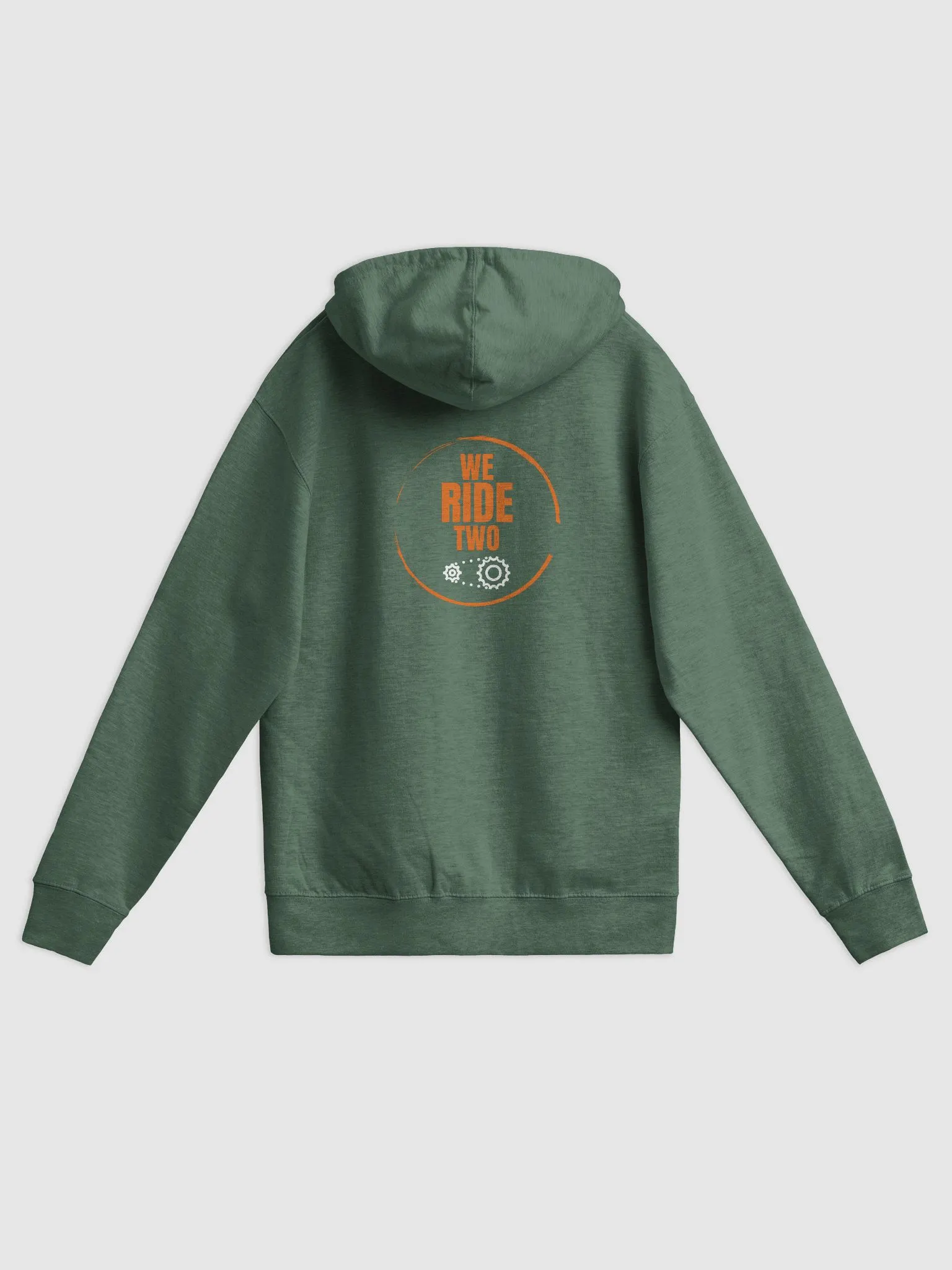 【Paragraph】24FW★ NO.036 CIRCLE MAP ZIP HOODIE Ride in Circles Zip Up | WeRideTwo
