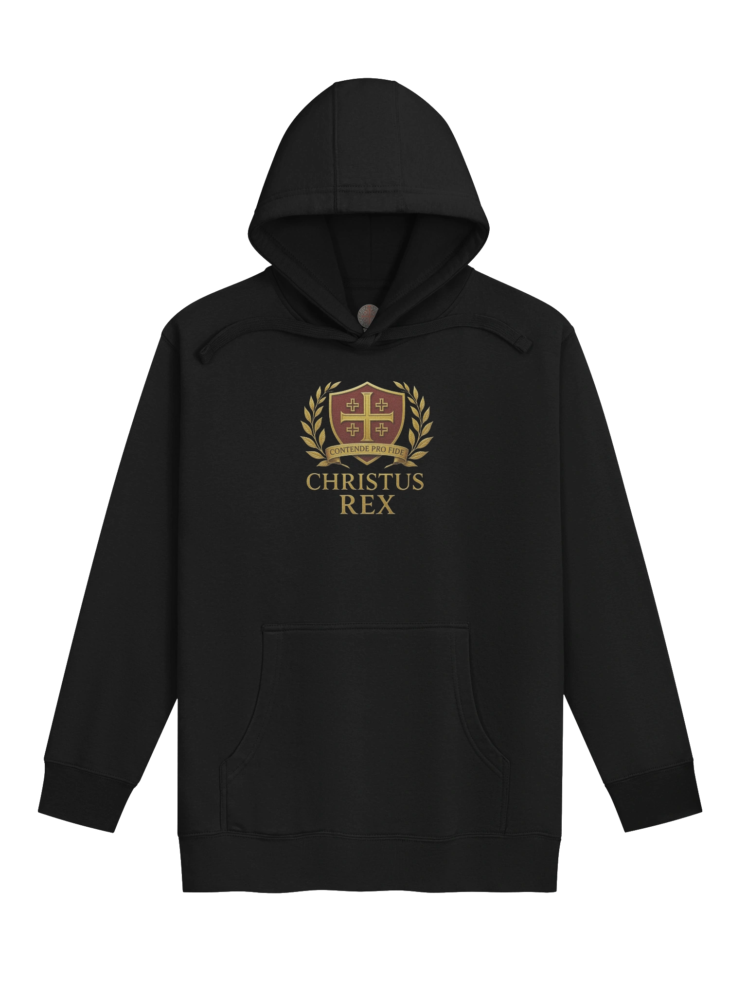 Christus Rex Shield Hoodie
