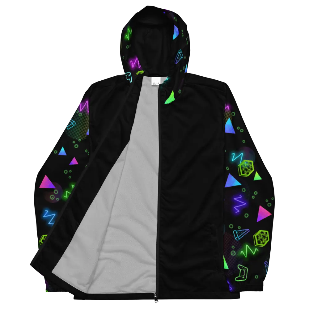 90s Arcade Vibes - Windbreaker | Shellaxin