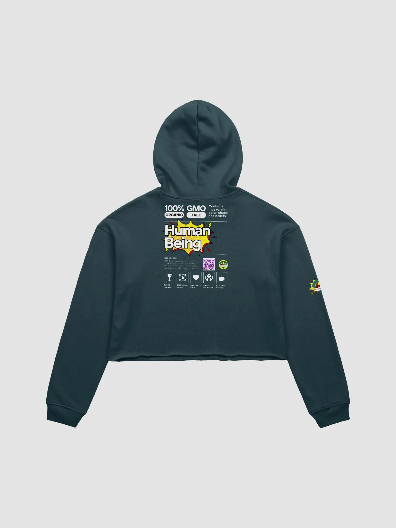 SuperCozy Crop Hoodie | SuperFood Parents