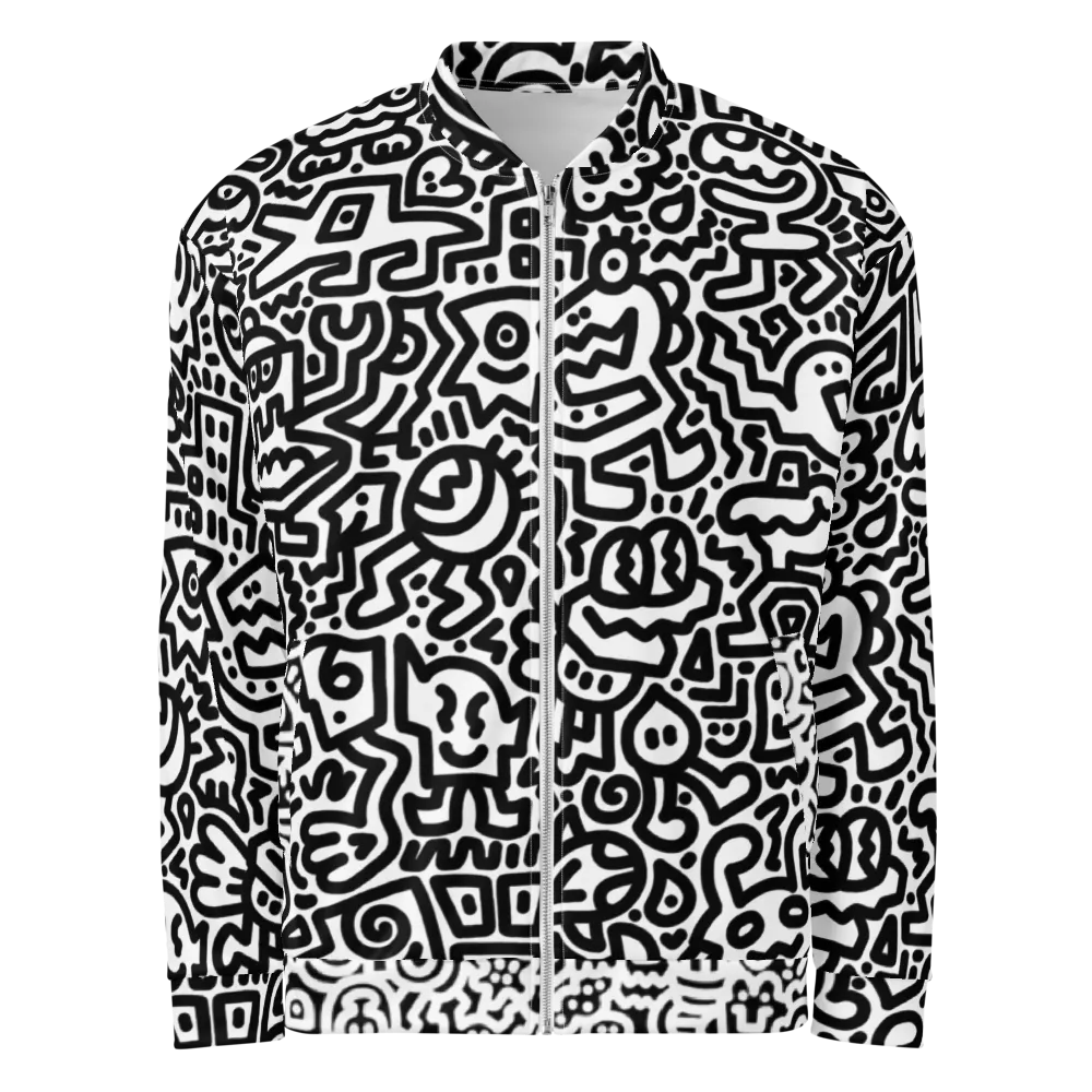 Classic Doodle Bomber Jacket | Mr Doodle Shop