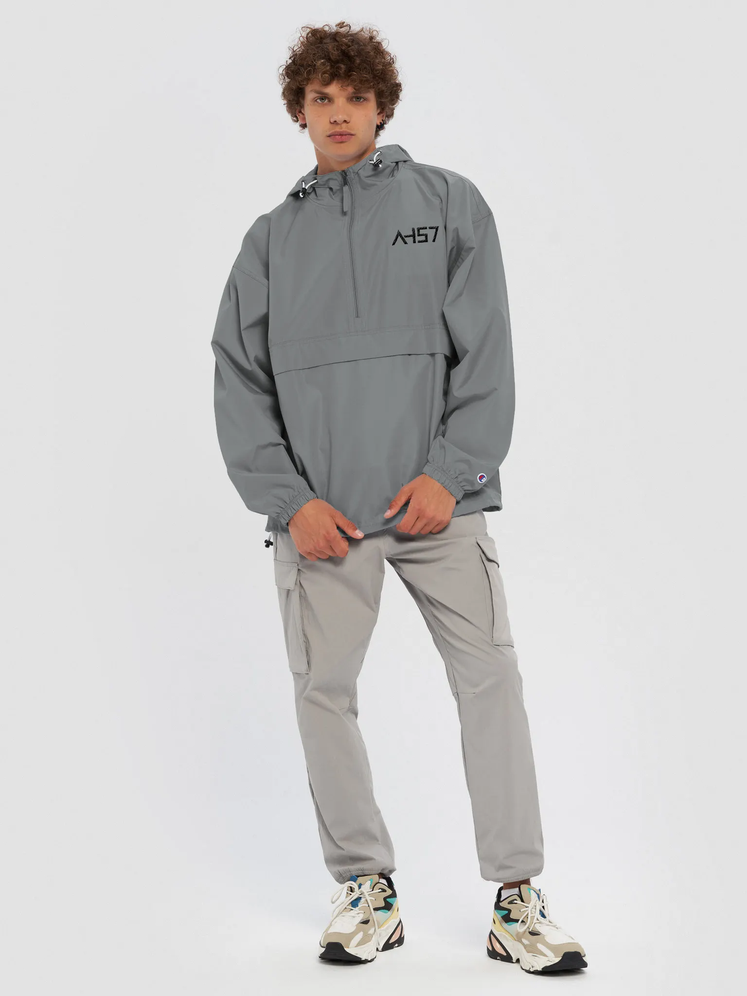 AH57 Embroidered windbreaker | Hemby57